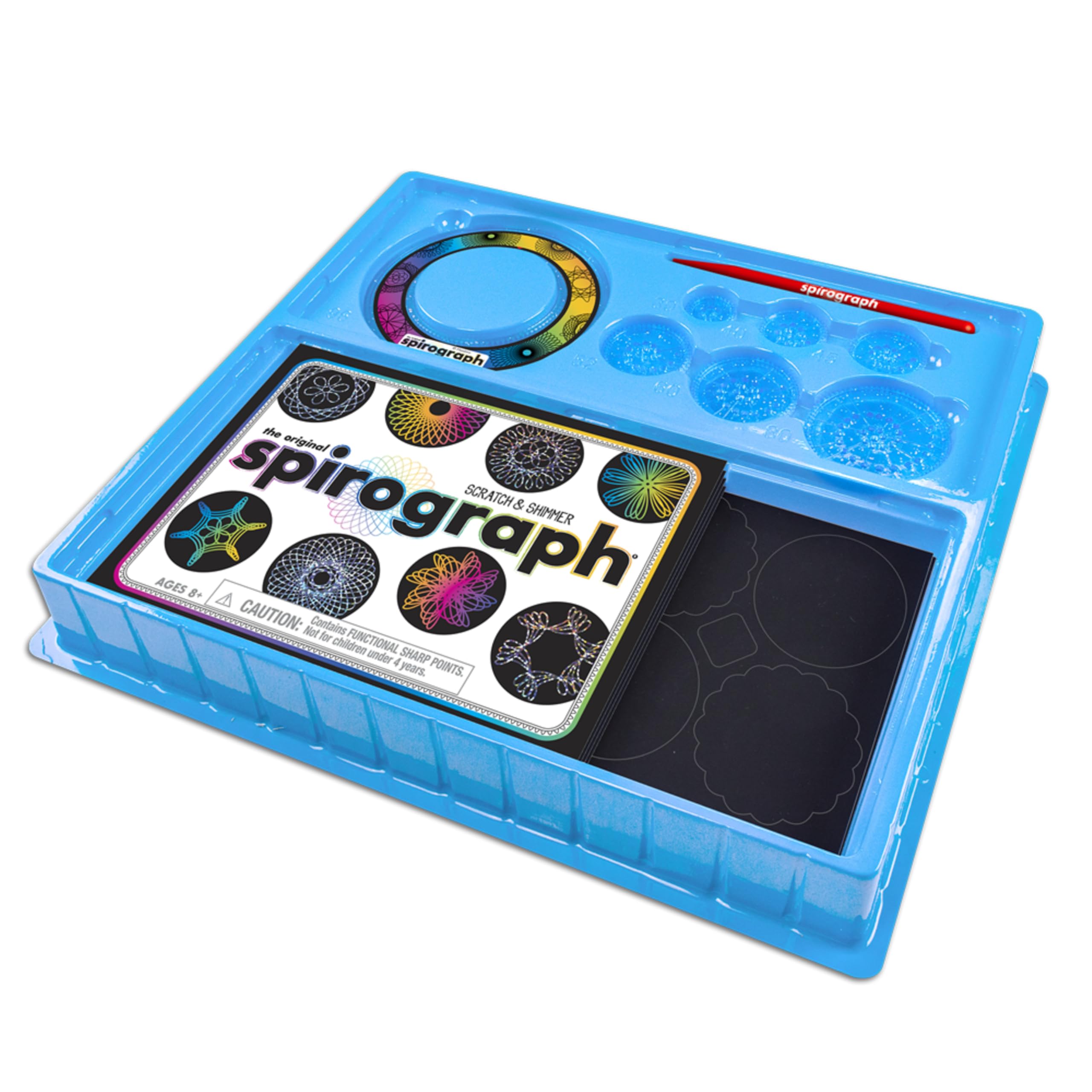 Foto 6 pulgar | Kit De Dibujo Para Manualidades Spirograph Scratch & Shimmer - Venta Internacional.