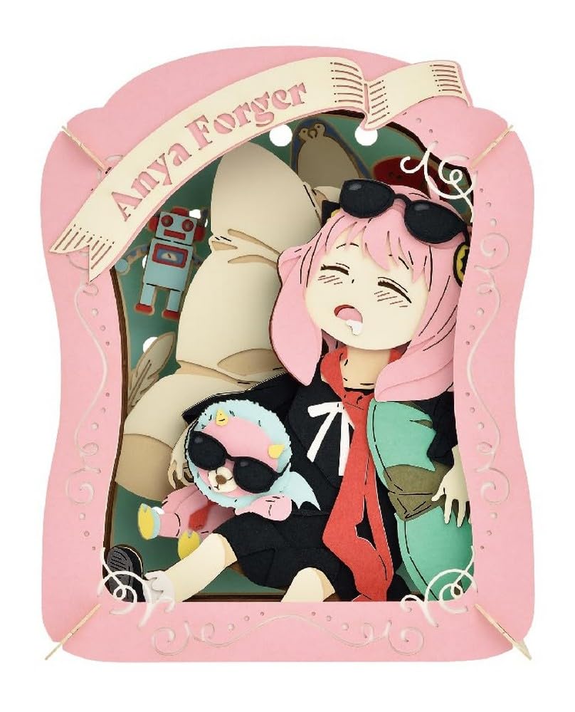 Paper Theater Craft Ensky Spy X Family Sleeping Anya Pt-249 - Venta Internacional.