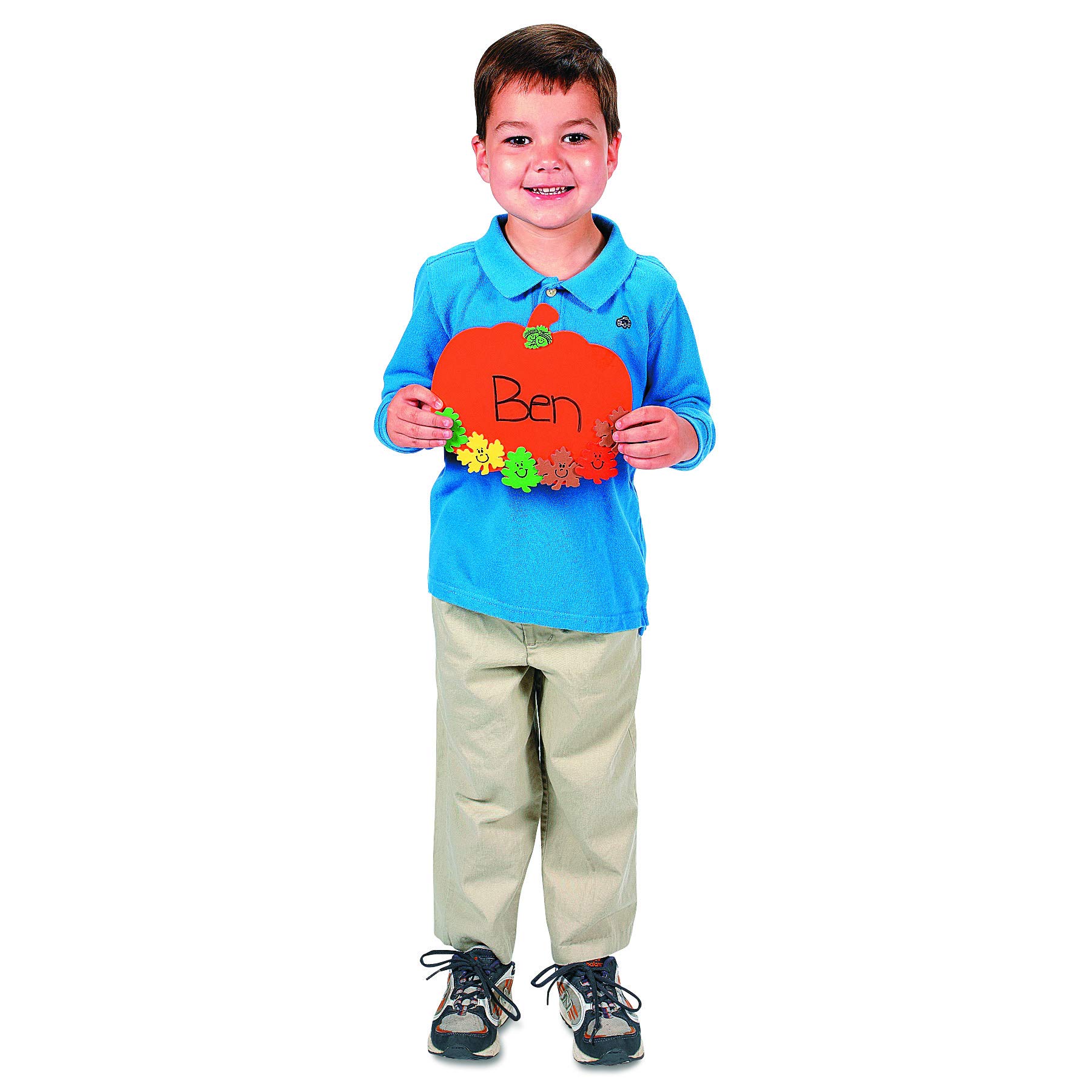 Foto 5 pulgar | Foam Pumpkins Crafts Fun Express Jumbo 24 Piezas Para Niños - Venta Internacional.