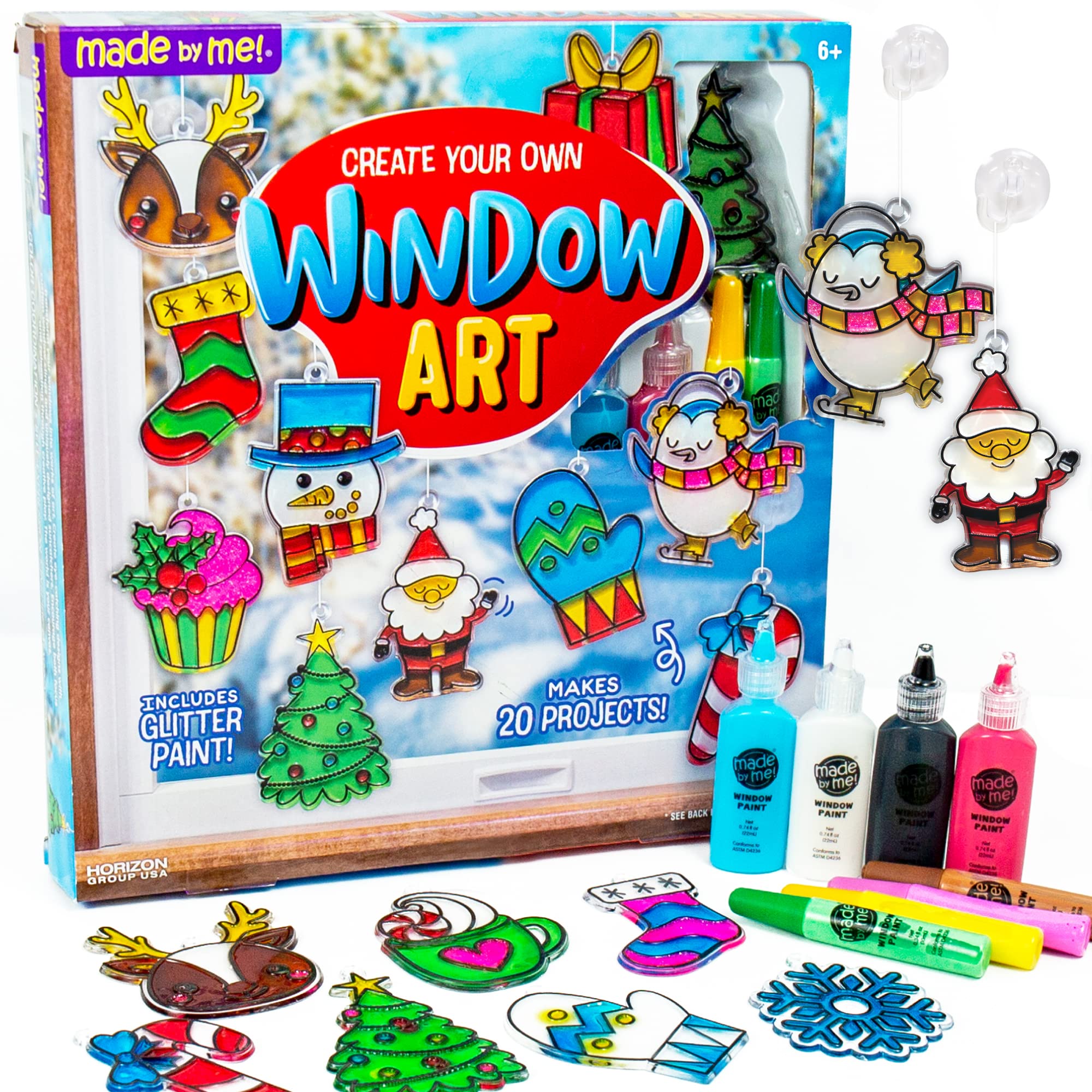 Kit De Manualidades Hecho Por Mí Para Crear Tu Propio Escaparate Navideño - Venta Internacional.