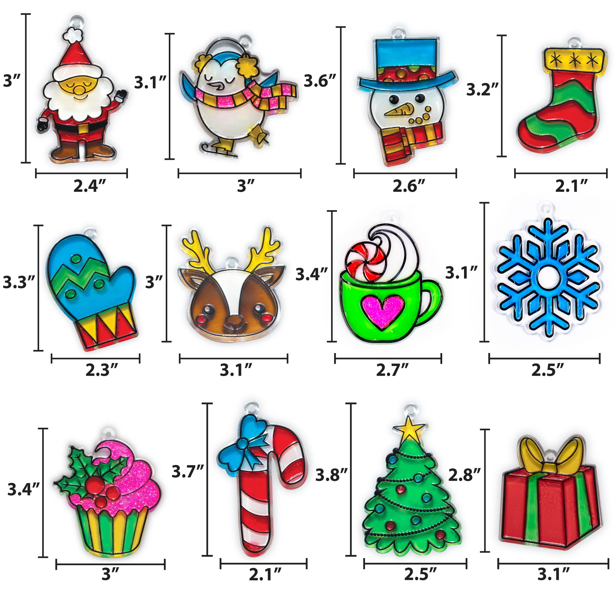 Foto 5 pulgar | Kit De Manualidades Hecho Por Mí Para Crear Tu Propio Escaparate Navideño - Venta Internacional.