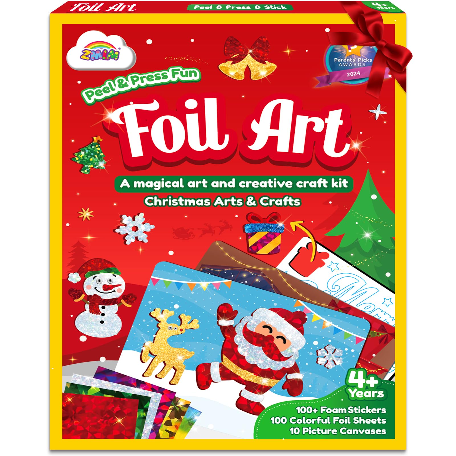 Crafts Supplies Zmlm Foil Art Christmas Para Niños De 4 A 10 Años - Venta Internacional.