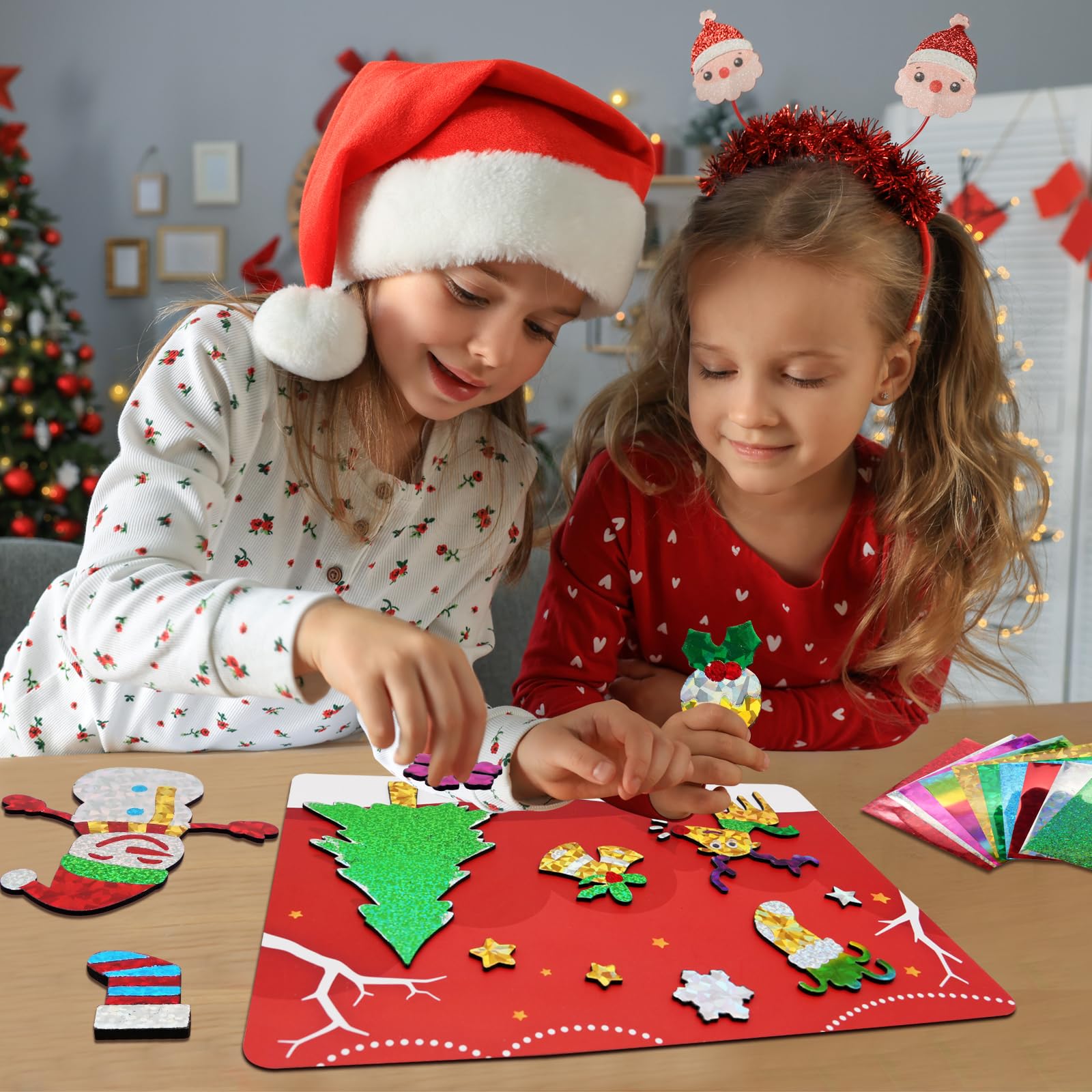 Foto 4 pulgar | Crafts Supplies Zmlm Foil Art Christmas Para Niños De 4 A 10 Años - Venta Internacional.