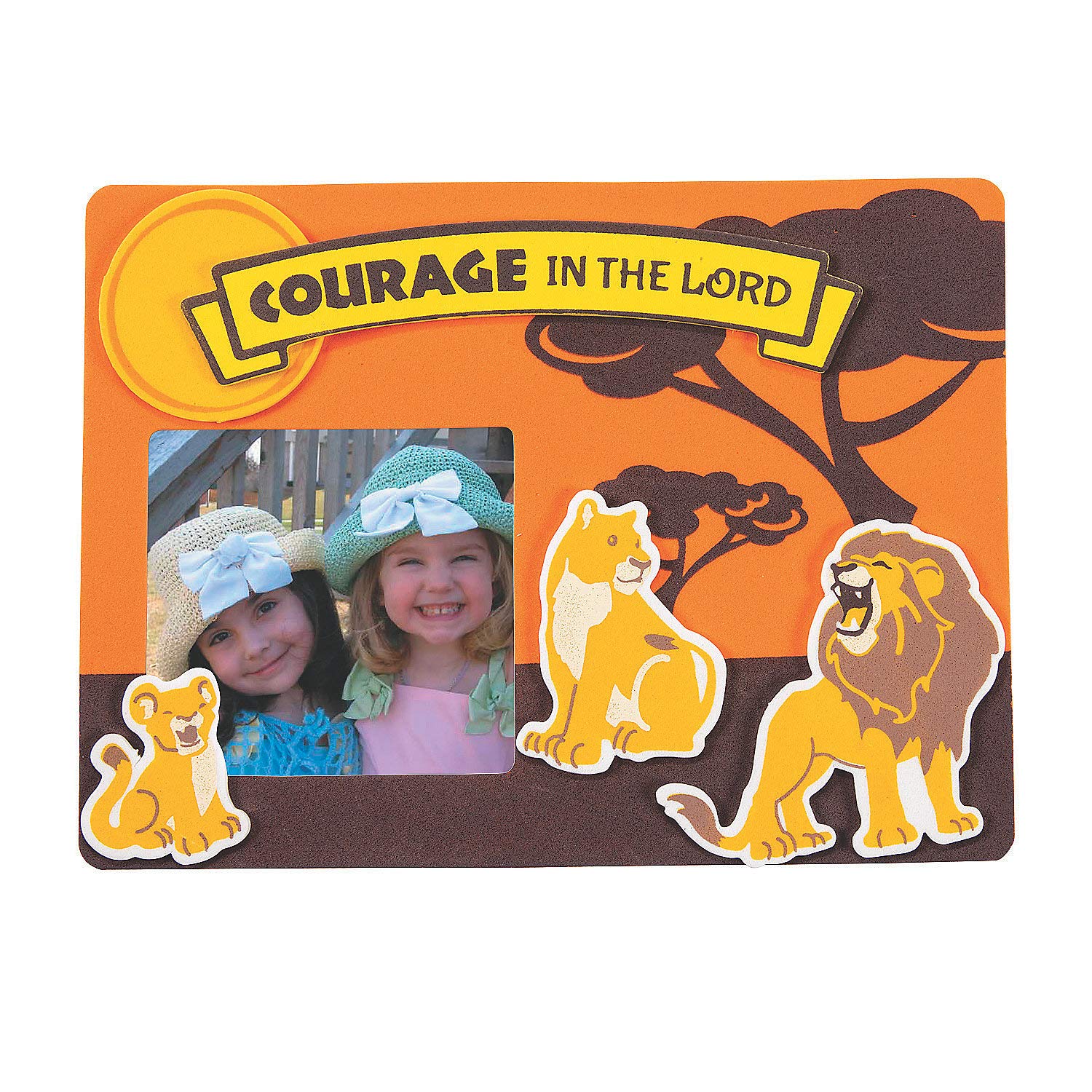 Craft Kit Fun Express African Safari Vbs, Kit De Manualidades Con Marco De 12 Piezas - Venta Internacional.