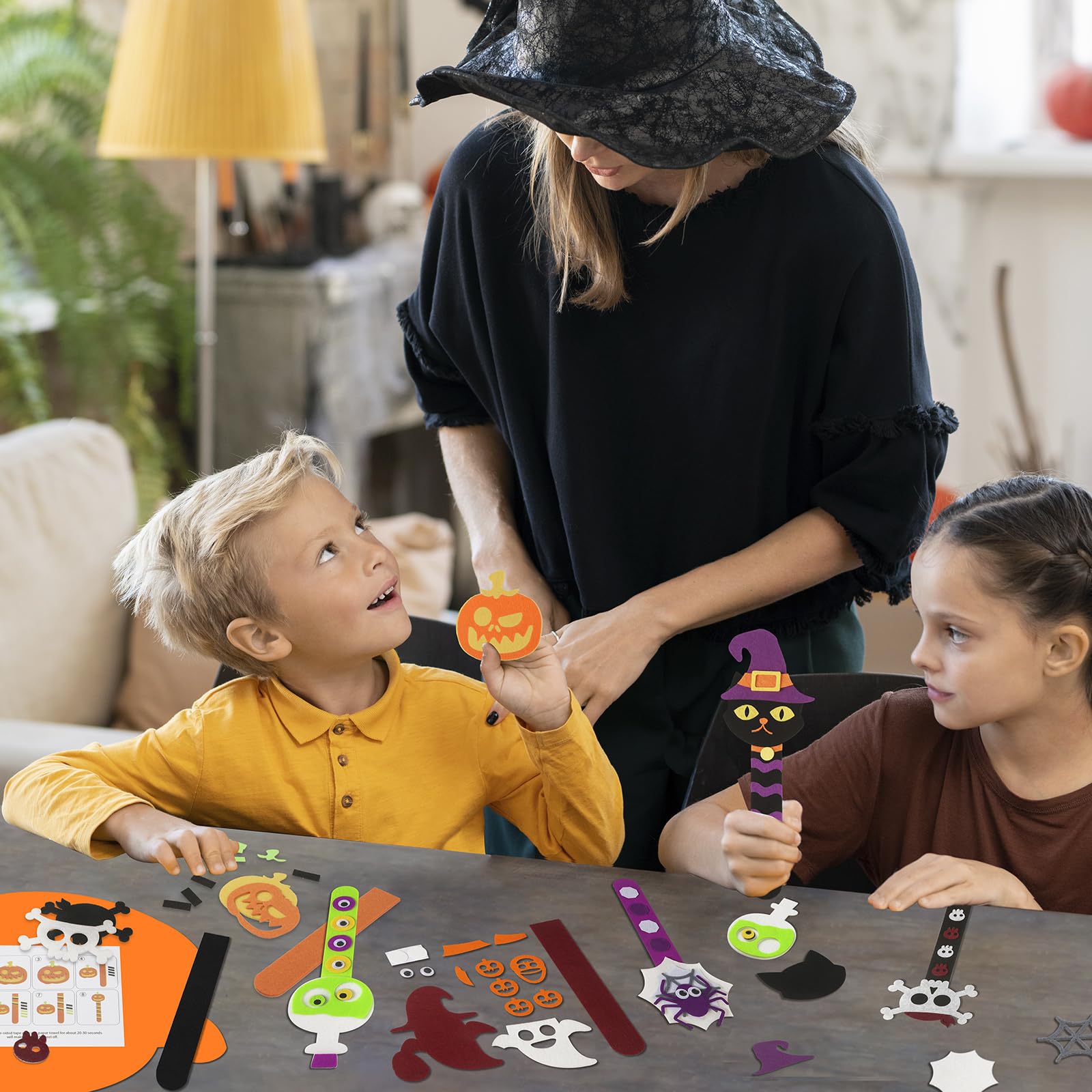 Foto 5 pulgar | Marcadores Letapapa De Halloween Crafts, Para Niños De 4 A 8 Años, 24 Unidades - Venta Internacional.