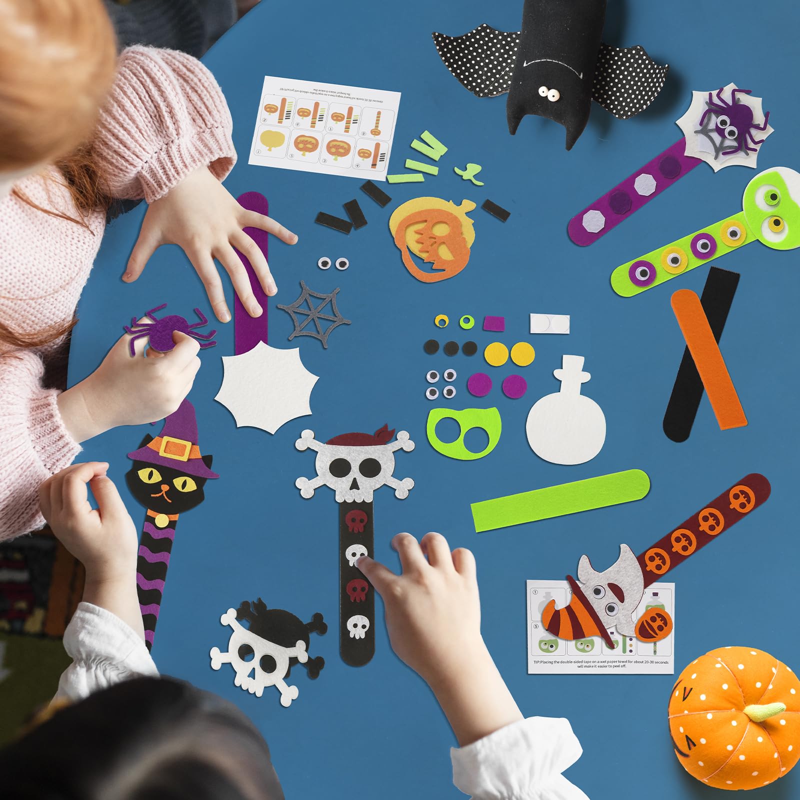 Foto 5 | Marcadores Letapapa De Halloween Crafts, Para Niños De 4 A 8 Años, 24 Unidades - Venta Internacional.