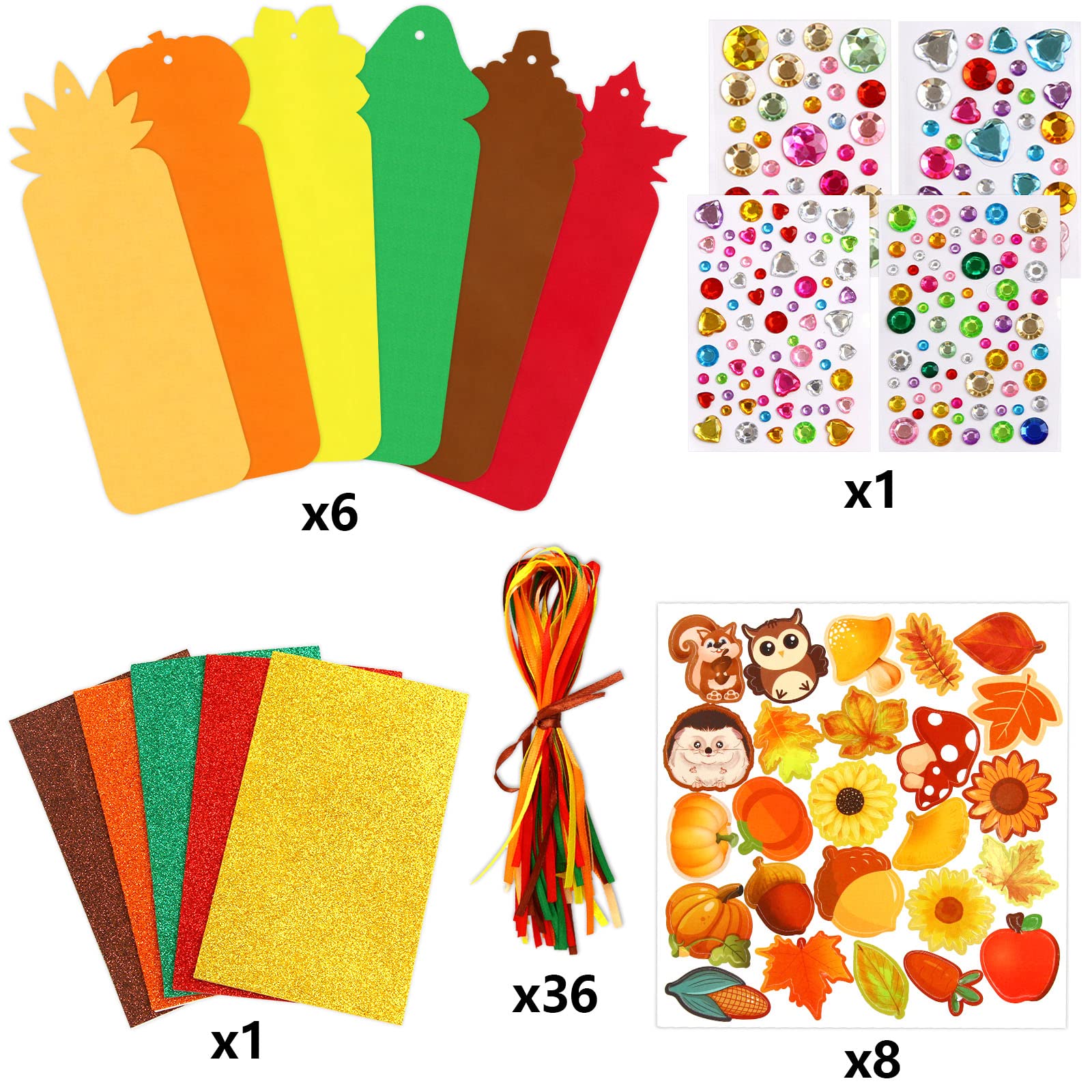 Foto 2 | Marcador Craft Kit Fancy Land Fall Con Pegatinas De Espuma Para Niños - Venta Internacional.