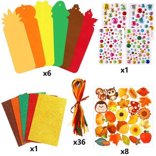 Foto 2 | Marcador Craft Kit Fancy Land Fall Con Pegatinas De Espuma Para Niños - Venta Internacional.