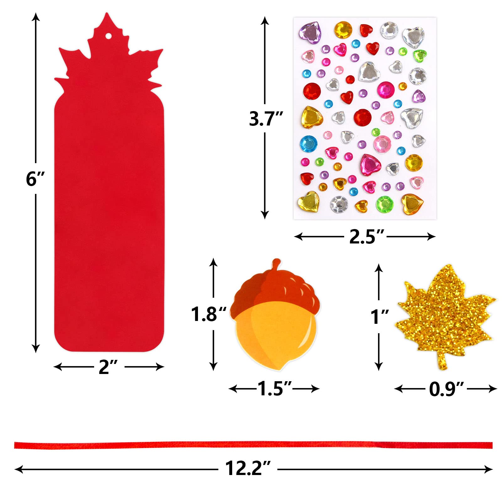 Foto 3 | Marcador Craft Kit Fancy Land Fall Con Pegatinas De Espuma Para Niños - Venta Internacional.