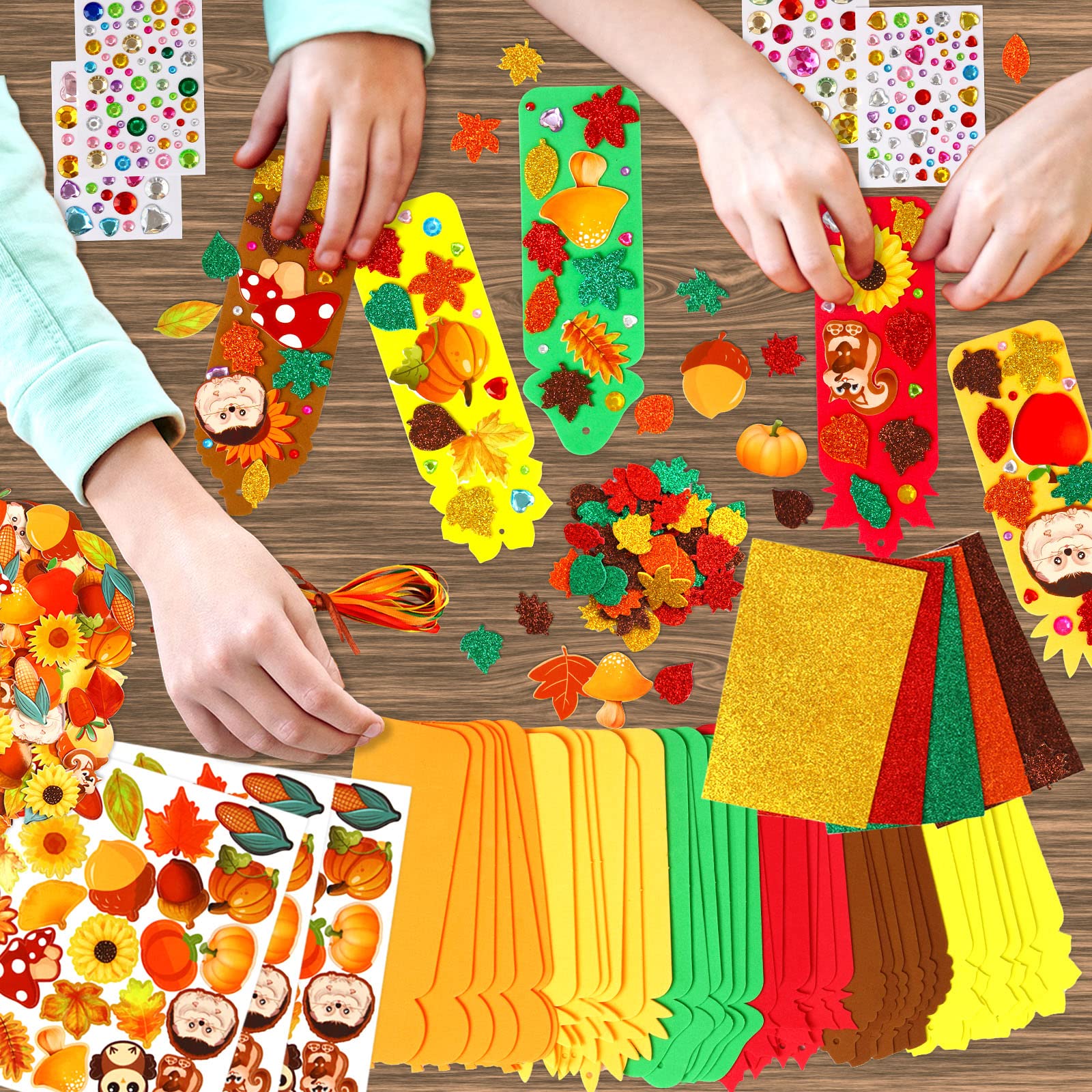 Foto 6 | Marcador Craft Kit Fancy Land Fall Con Pegatinas De Espuma Para Niños - Venta Internacional.