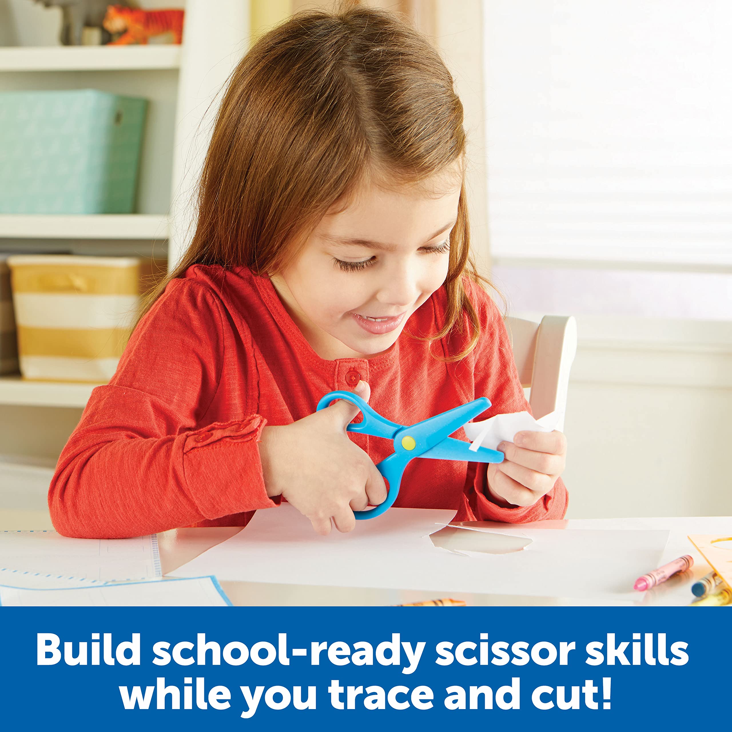 Foto 3 pulgar | Set Scissor Skills Resources Learning Resources Trace Ace 7 Pieces 3+ - Venta Internacional.