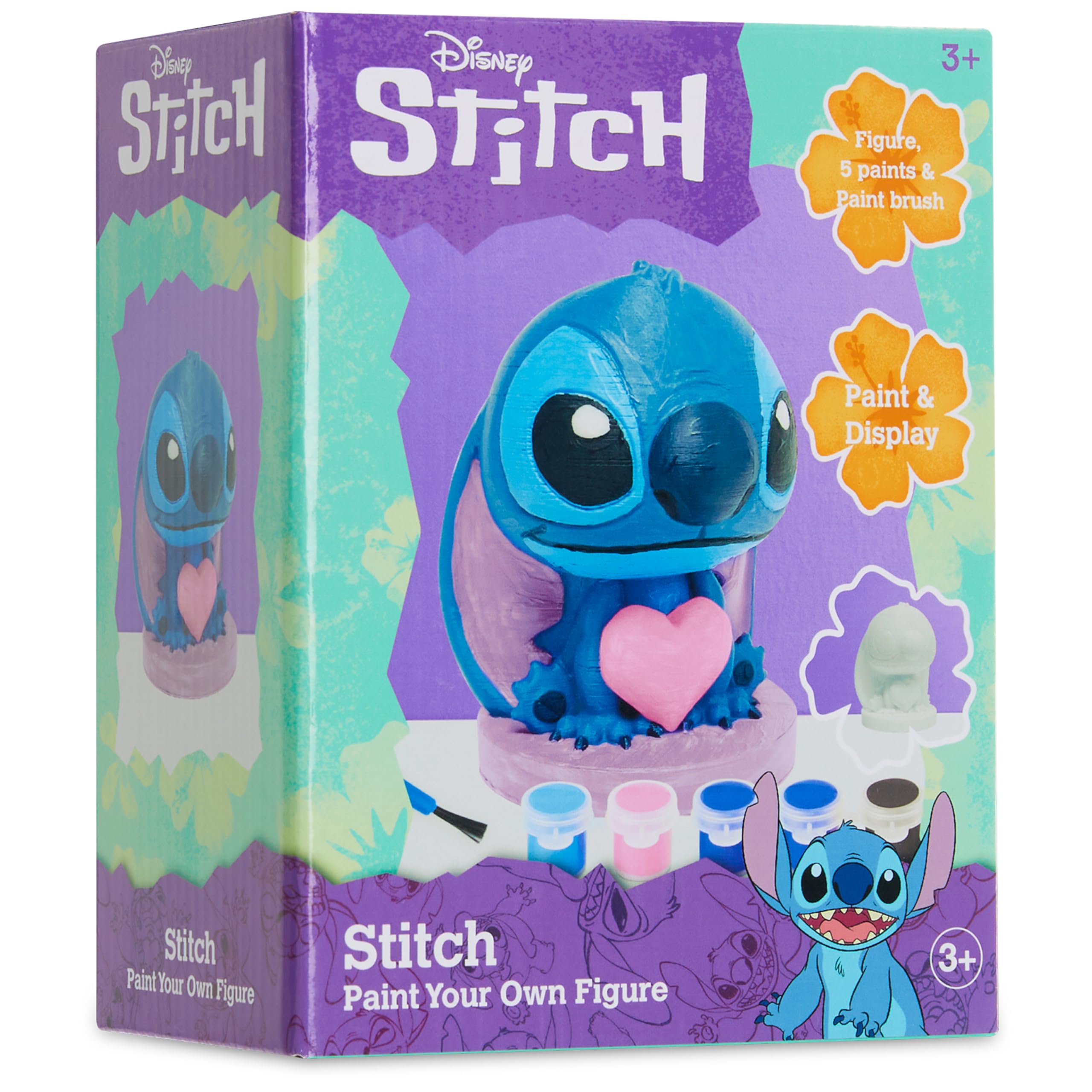 Foto 1 | Diy Crafts Disney Stitch Para Niños Pinta Tu Propia Figura, 1 Paquete - Venta Internacional.