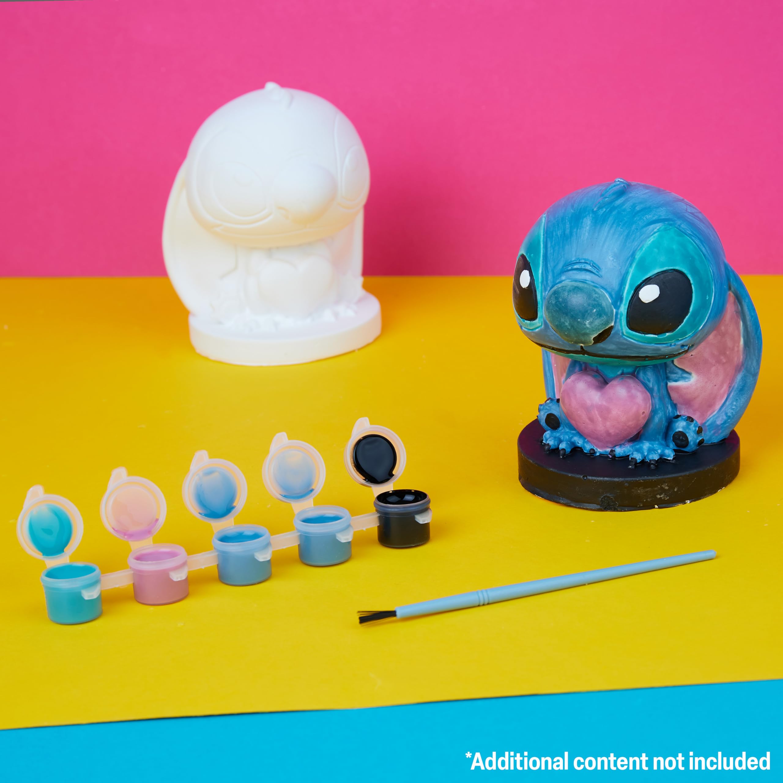 Foto 3 pulgar | Diy Crafts Disney Stitch Para Niños Pinta Tu Propia Figura, 1 Paquete - Venta Internacional.