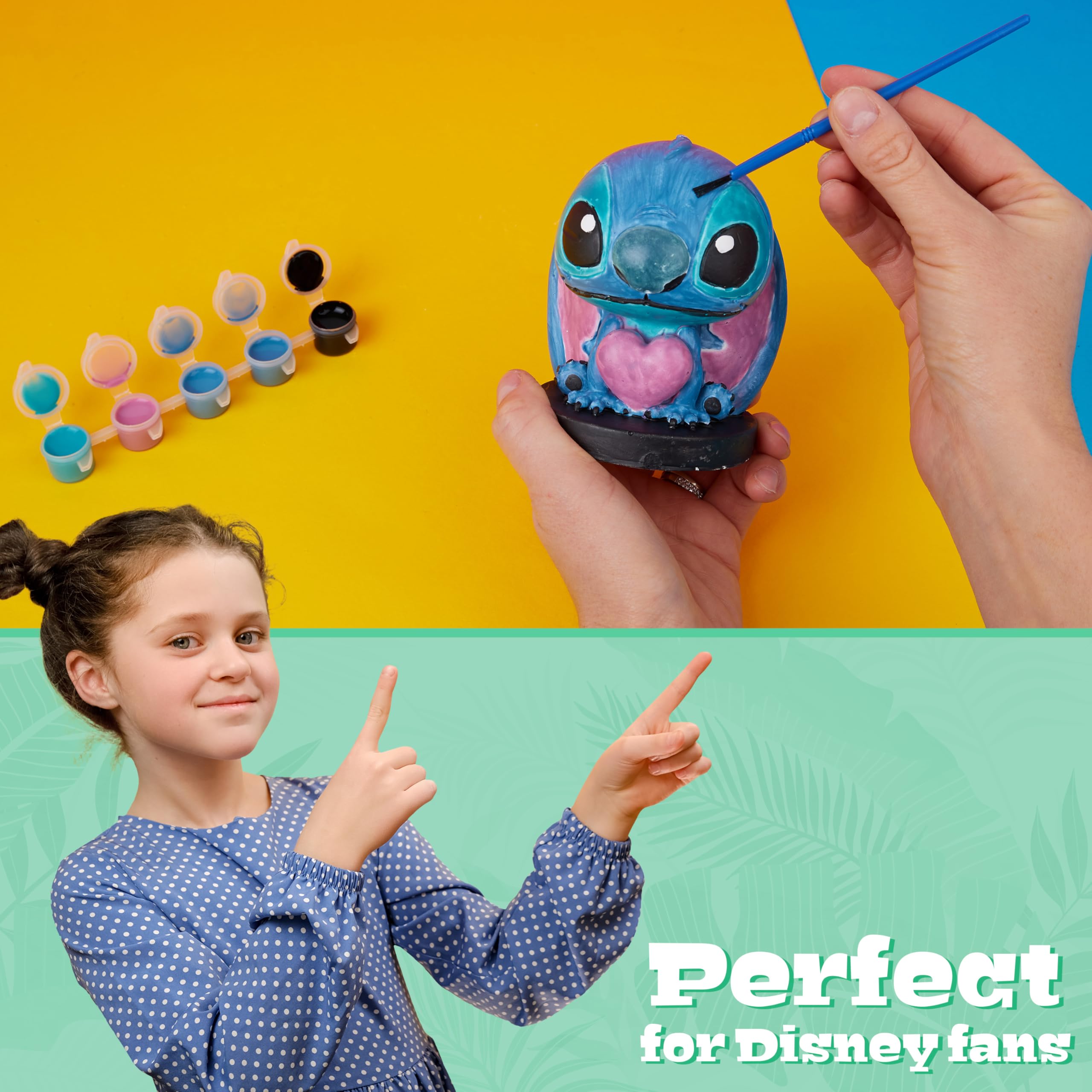 Foto 5 pulgar | Diy Crafts Disney Stitch Para Niños Pinta Tu Propia Figura, 1 Paquete - Venta Internacional.