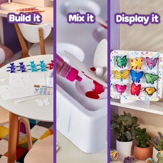 Foto 3 | Kit Científico Crayola Paper Butterflies Con Tinta Y Rotuladores Para Más De 7 Años - Venta Internacional.