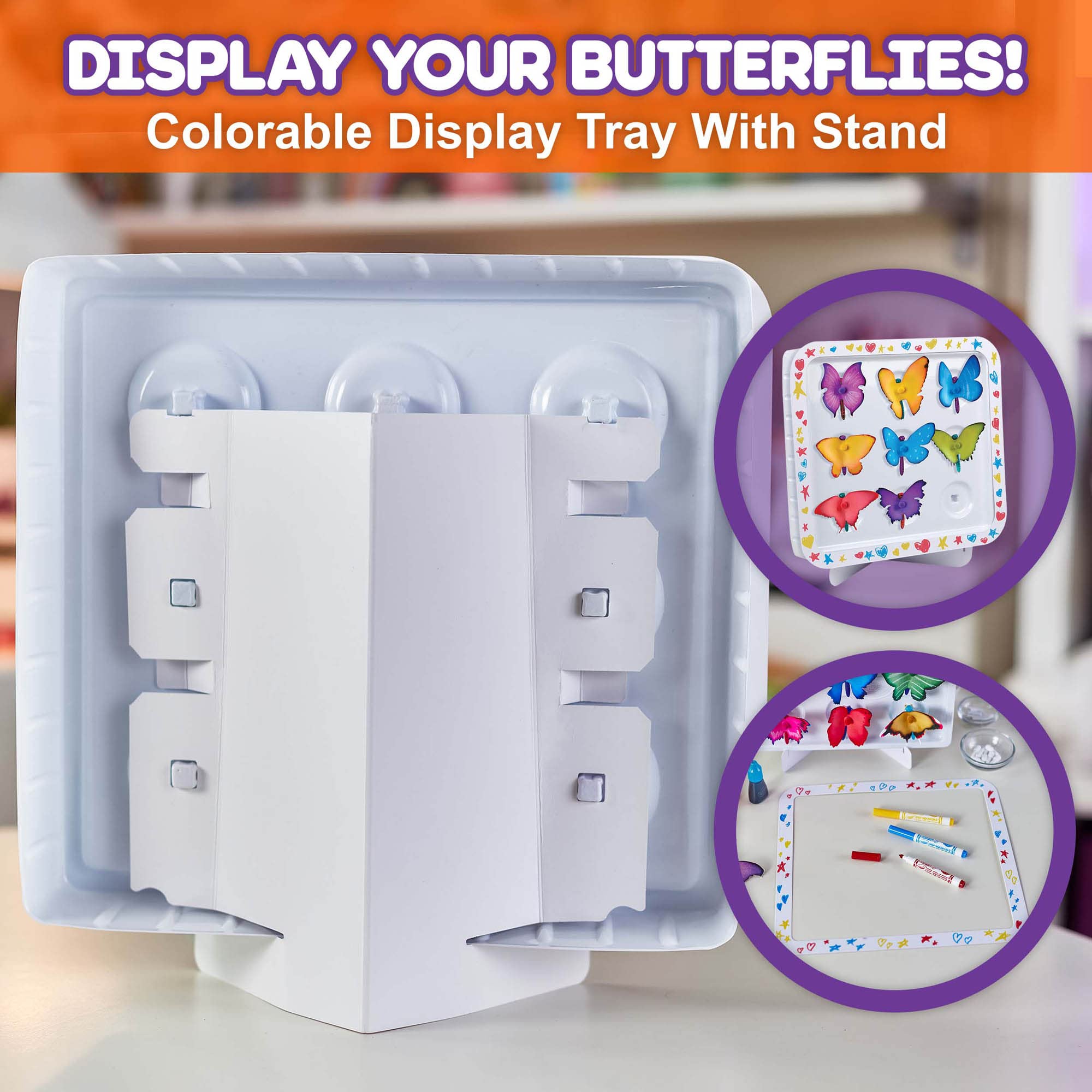 Foto 5 pulgar | Kit Científico Crayola Paper Butterflies Con Tinta Y Rotuladores Para Más De 7 Años - Venta Internacional.