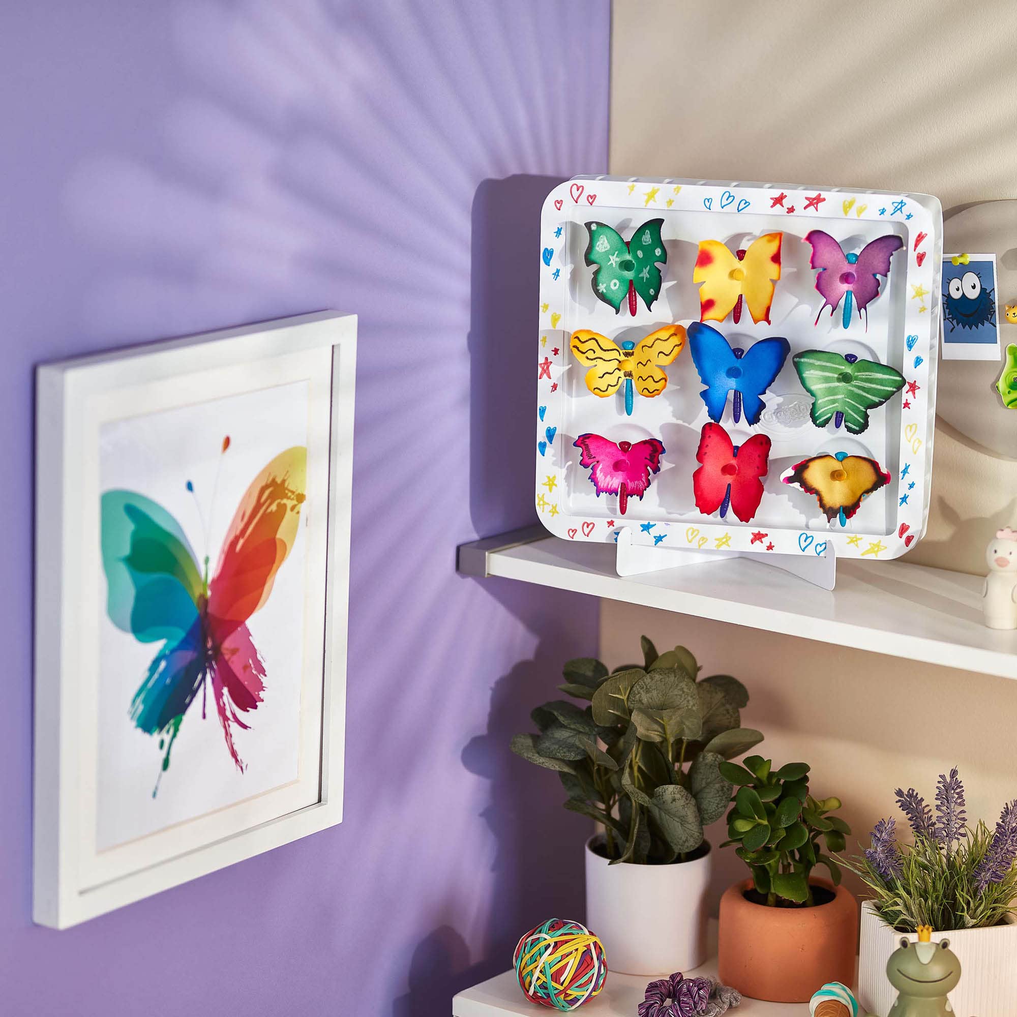 Foto 6 pulgar | Kit Científico Crayola Paper Butterflies Con Tinta Y Rotuladores Para Más De 7 Años - Venta Internacional.