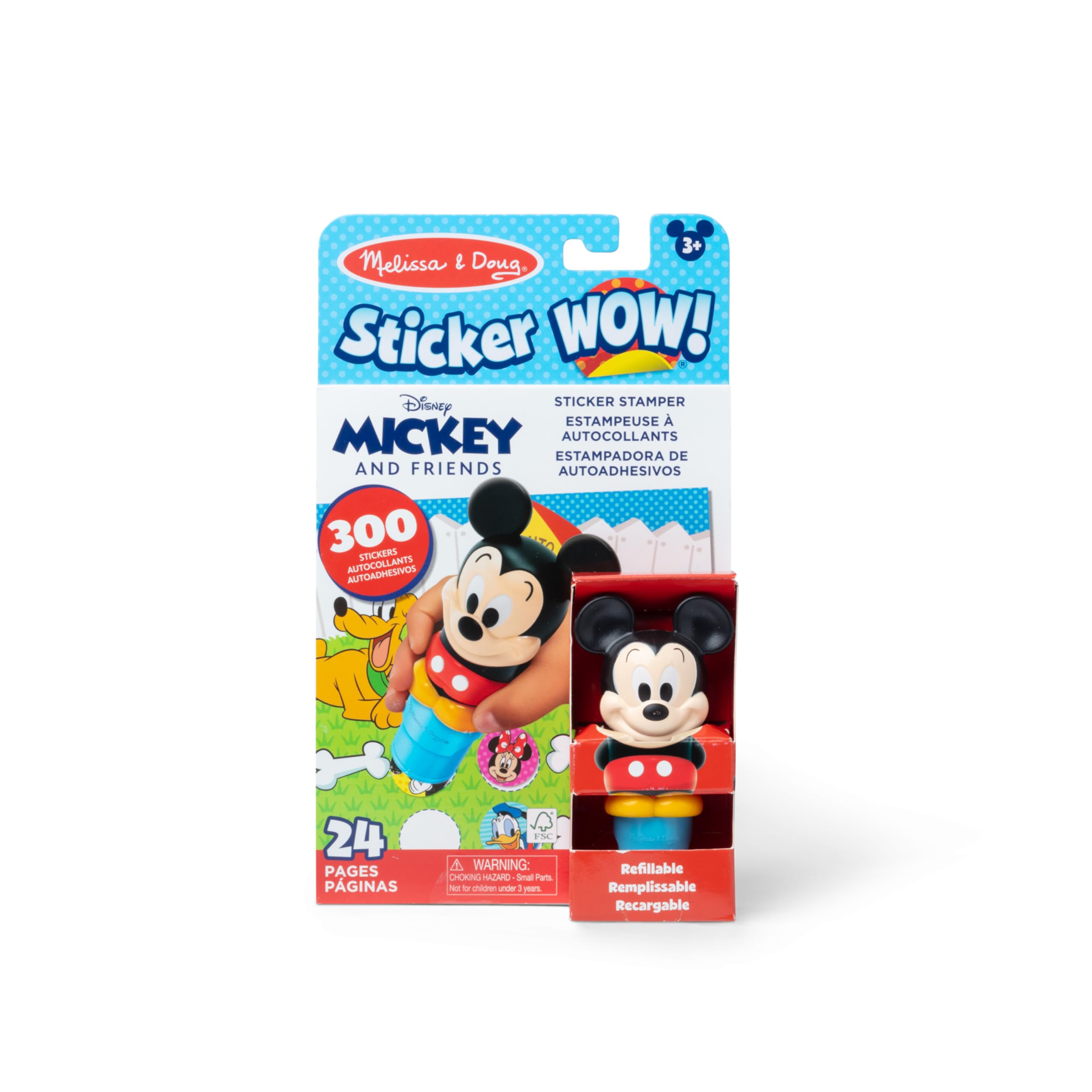 Foto 1 | Bloc De Actividades Y Estampado De Pegatinas Melissa & Doug Disney - Venta Internacional.