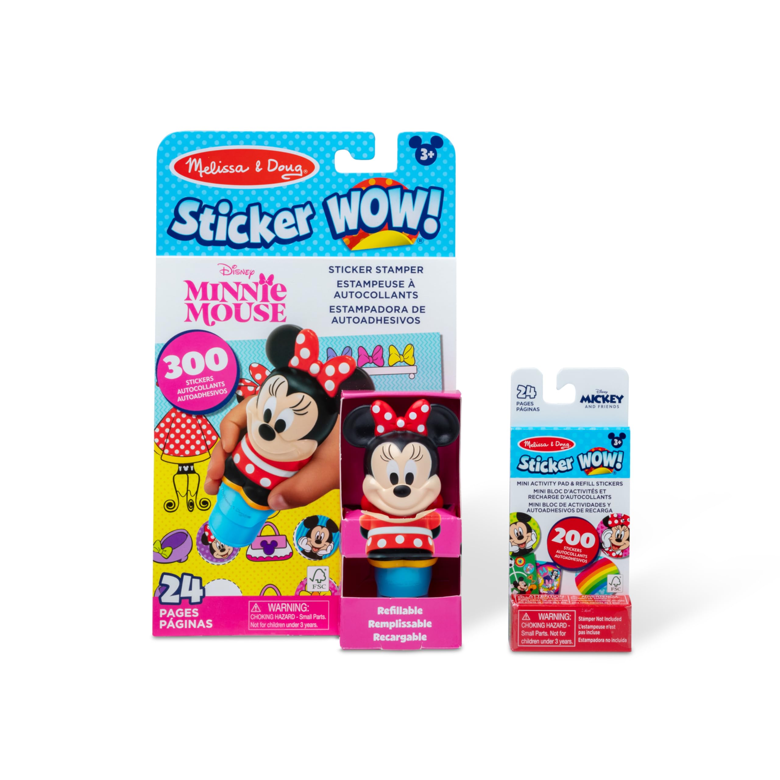 Foto 2 pulgar | Pegatina ¡guau! ™ Paquete Disney De Minnie Mouse: Melissa Y Doug - Venta Internacional.
