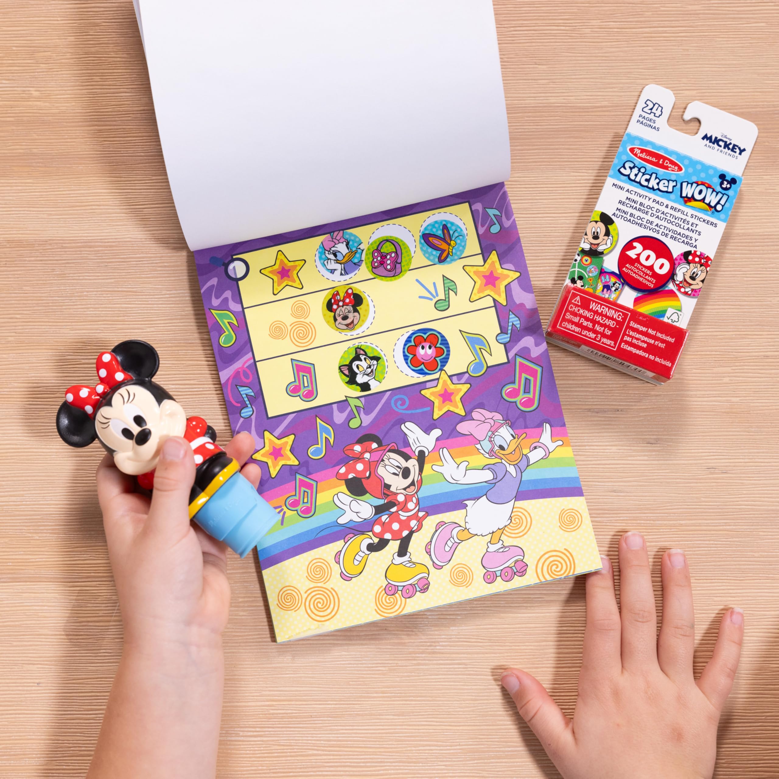 Foto 2 | Pegatina ¡guau! ™ Paquete Disney De Minnie Mouse: Melissa Y Doug - Venta Internacional.