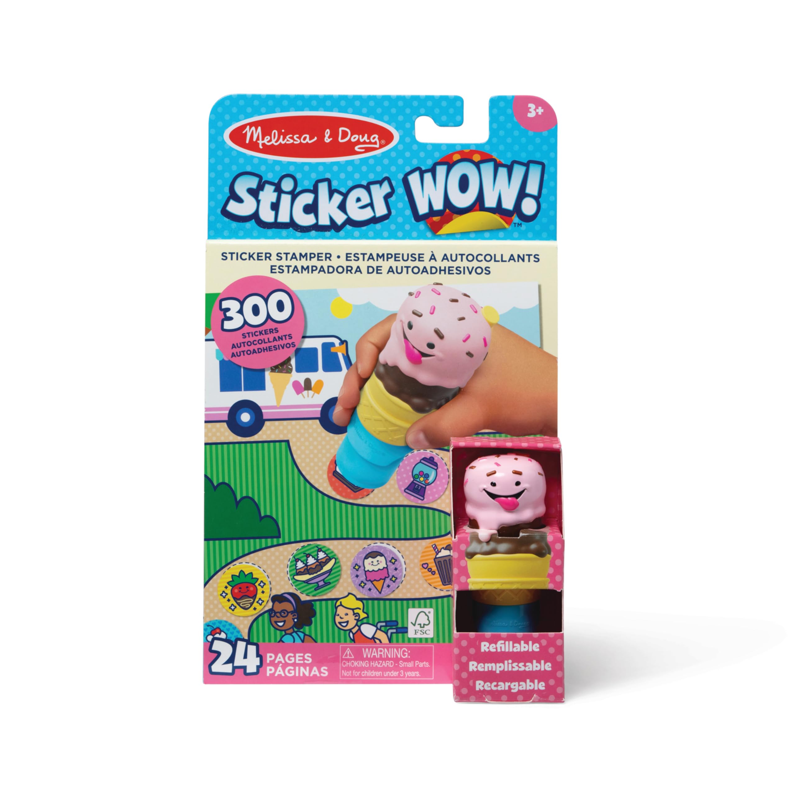 Foto 2 pulgar | Bloc De Actividades Y Pegatina Stamper, Pegatina De Melissa & Doug, ¡guau! - Venta Internacional.