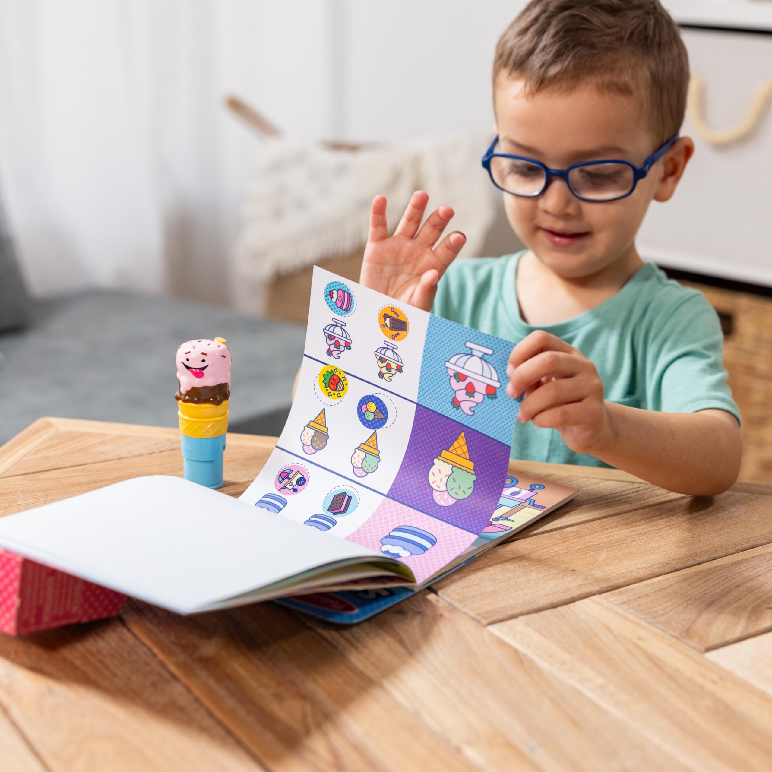 Foto 3 pulgar | Bloc De Actividades Y Pegatina Stamper, Pegatina De Melissa & Doug, ¡guau! - Venta Internacional.