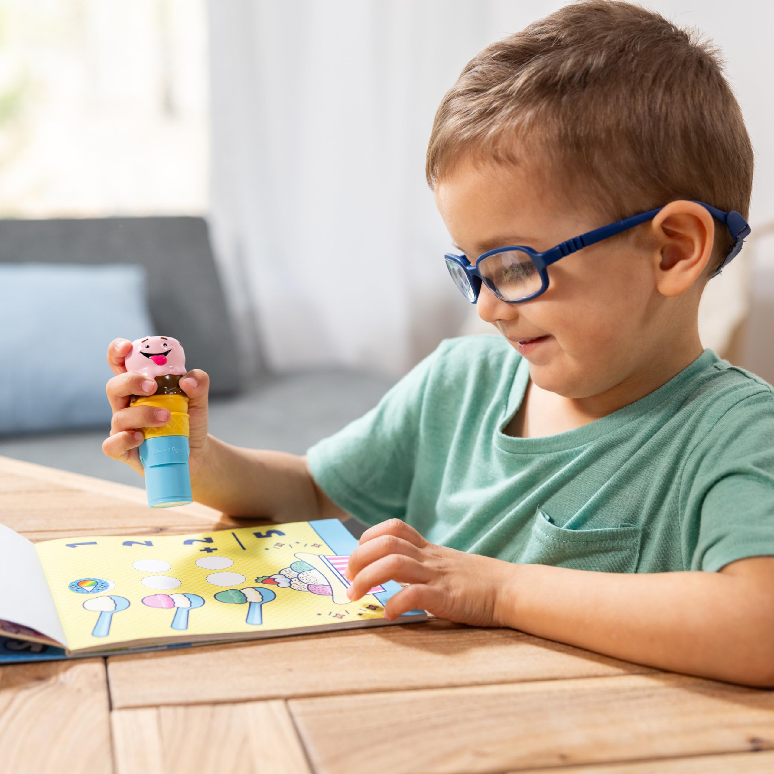 Foto 5 | Bloc De Actividades Y Pegatina Stamper, Pegatina De Melissa & Doug, ¡guau! - Venta Internacional.