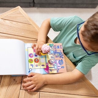 Foto 7 | Bloc De Actividades Y Pegatina Stamper, Pegatina De Melissa & Doug, ¡guau! - Venta Internacional.