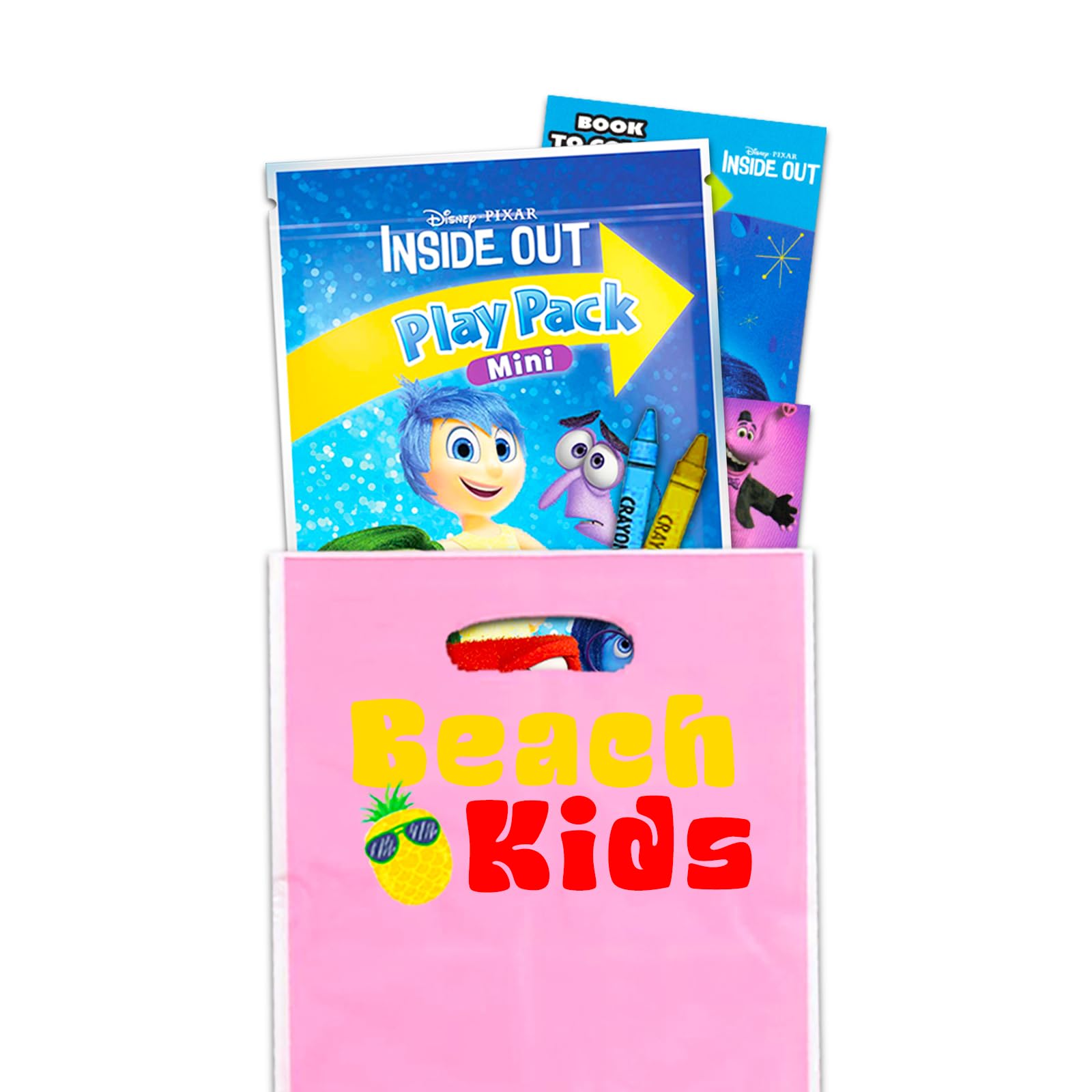 Foto 3 | Set De Obsequios Para Fiestas Disney Inside Out Con 24 Minipaquetes De Juegos - Venta Internacional.