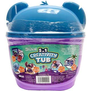 Foto 3 | Set De Actividades Tara Toys Disney Stitch 5 En 1 Con 50 Piezas - Venta Internacional.