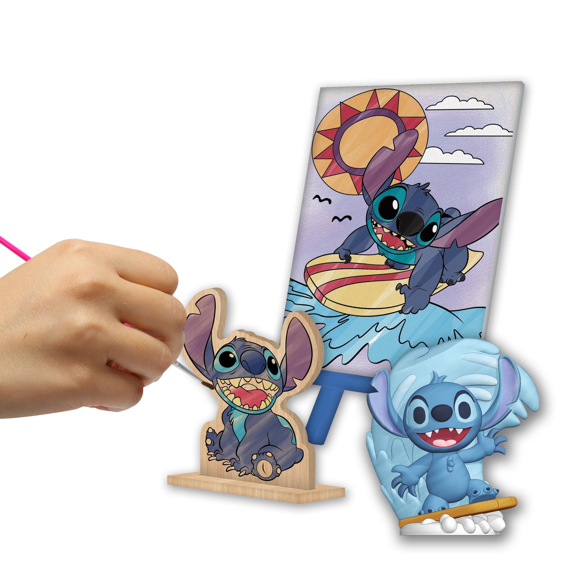 Foto 4 | Set De Actividades Tara Toys Disney Stitch 5 En 1 Con 50 Piezas - Venta Internacional.