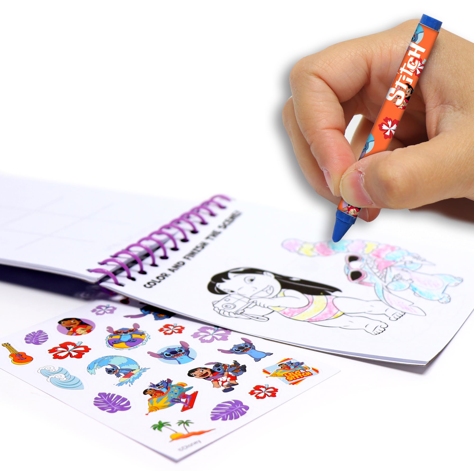 Foto 5 | Set De Actividades Tara Toys Disney Stitch 5 En 1 Con 50 Piezas - Venta Internacional.