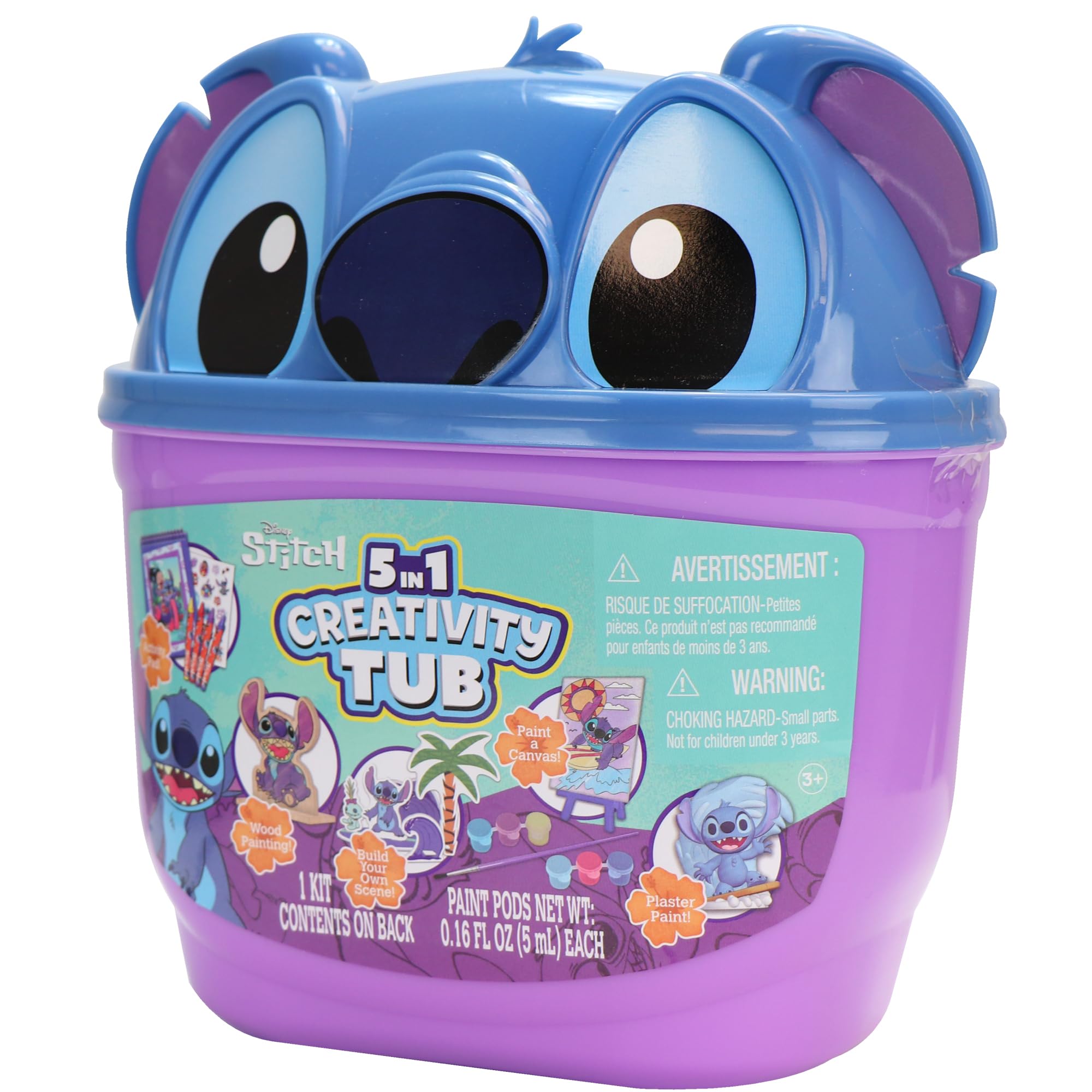 Foto 7 pulgar | Set De Actividades Tara Toys Disney Stitch 5 En 1 Con 50 Piezas - Venta Internacional.