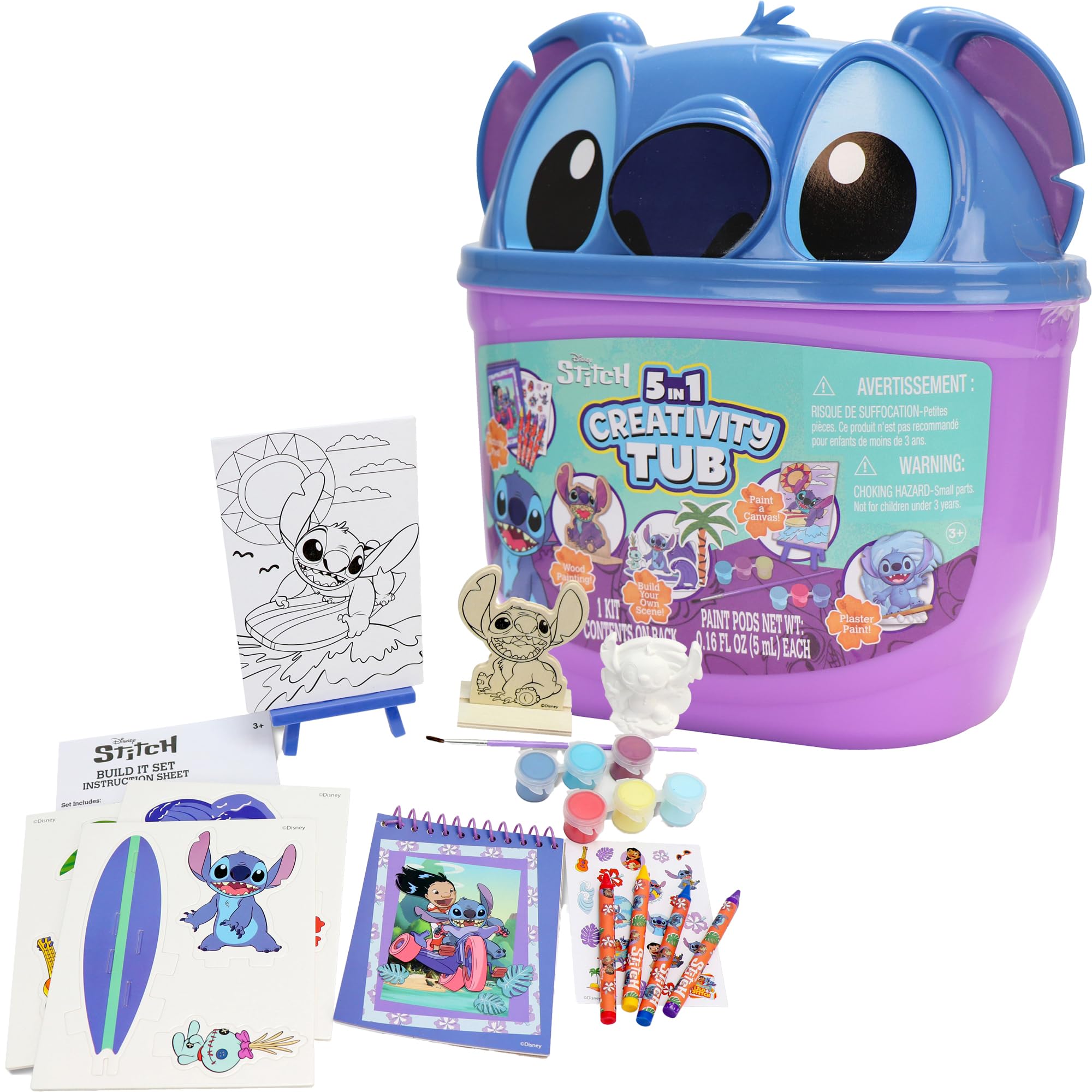 Foto 8 pulgar | Set De Actividades Tara Toys Disney Stitch 5 En 1 Con 50 Piezas - Venta Internacional.