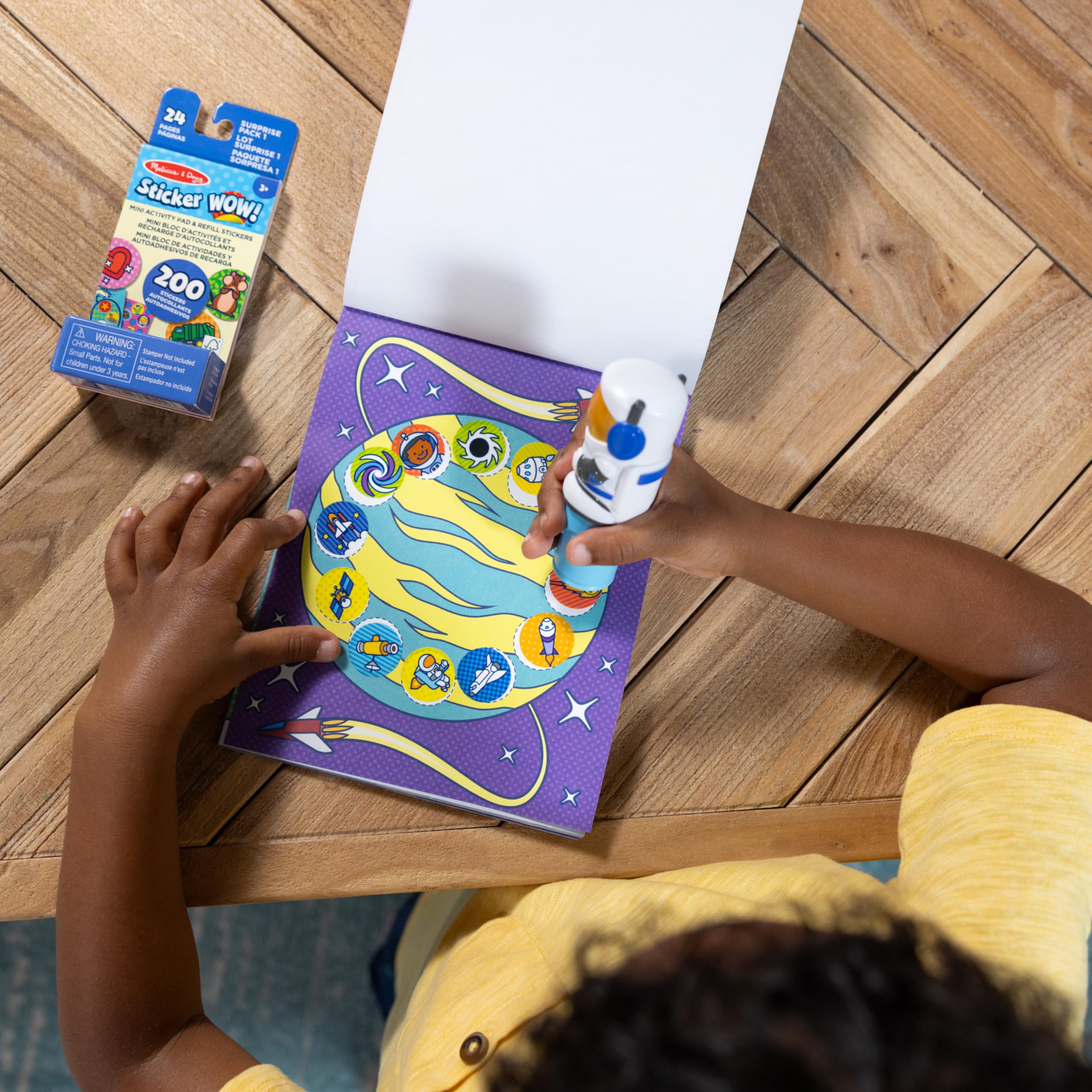 Foto 4 pulgar | Pegatina ¡guau! ™ Paquete De Astronautas Melissa Y Doug Con 500 Pegatinas - Venta Internacional.