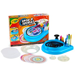 Foto 1 | Art Station Crayola Spin & Spiral Para Niños De 6, 7, 8 Y 9 Años - Venta Internacional.
