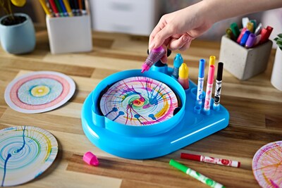 Foto 4 | Art Station Crayola Spin & Spiral Para Niños De 6, 7, 8 Y 9 Años - Venta Internacional.