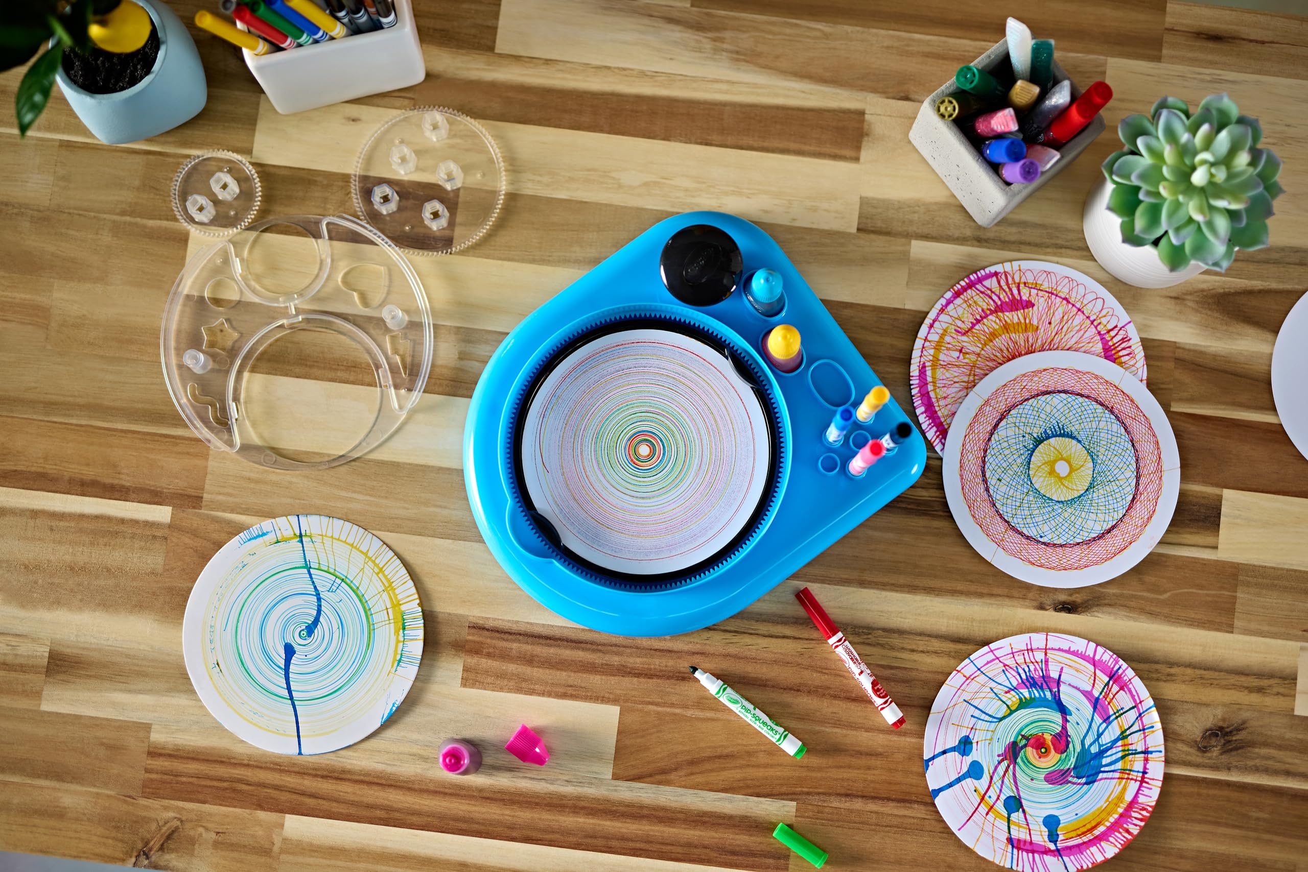 Foto 7 pulgar | Art Station Crayola Spin & Spiral Para Niños De 6, 7, 8 Y 9 Años - Venta Internacional.
