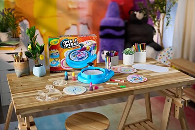 Foto 7 | Art Station Crayola Spin & Spiral Para Niños De 6, 7, 8 Y 9 Años - Venta Internacional.