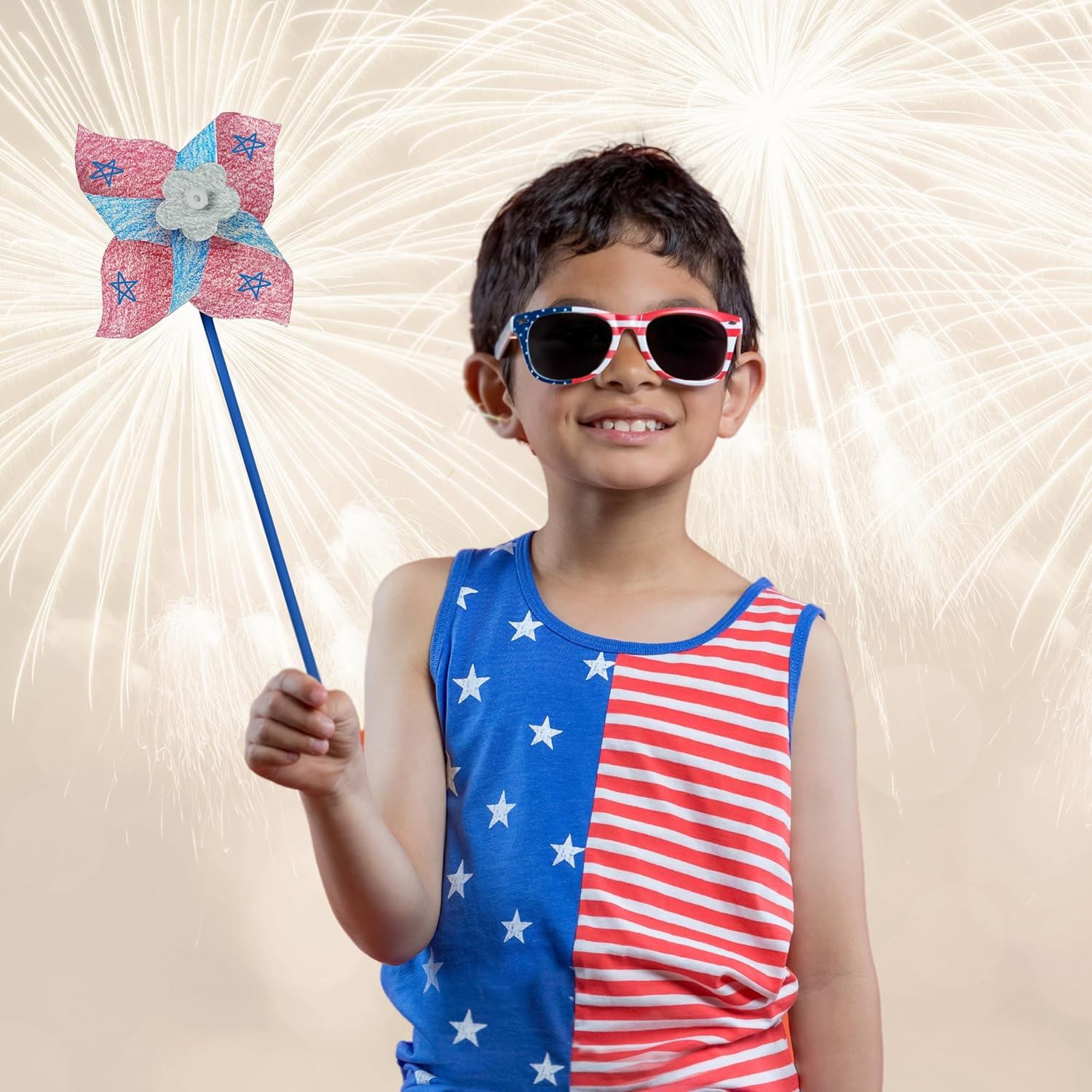 Foto 4 | Molinillos De Viento Para Niños, Novedosos, De Craft Kit 4e (paquete De 48) - Venta Internacional.