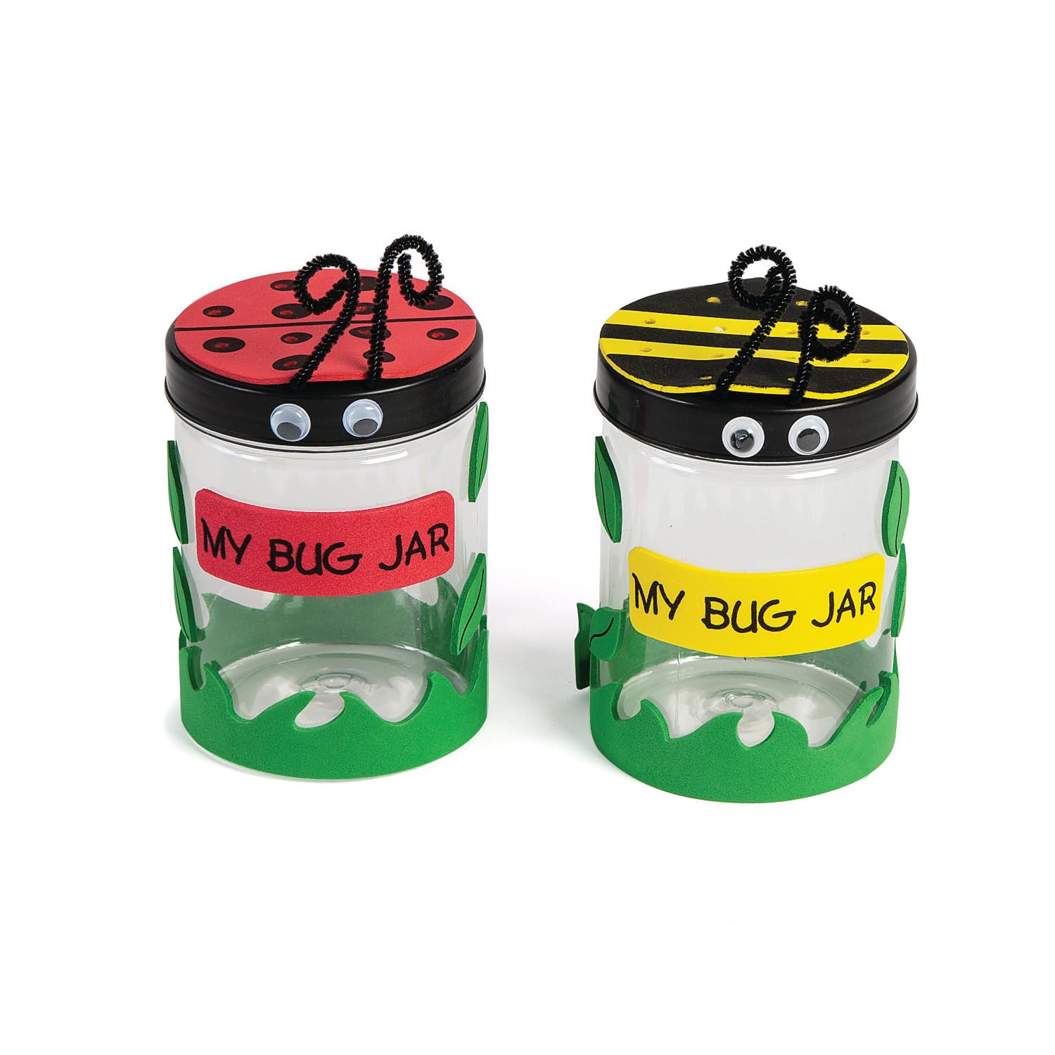 Foto 2 pulgar | Craft Kit Fun Express, Tarro De Plástico Para Insectos Con Piezas De Espuma Para Niños - Venta Internacional.