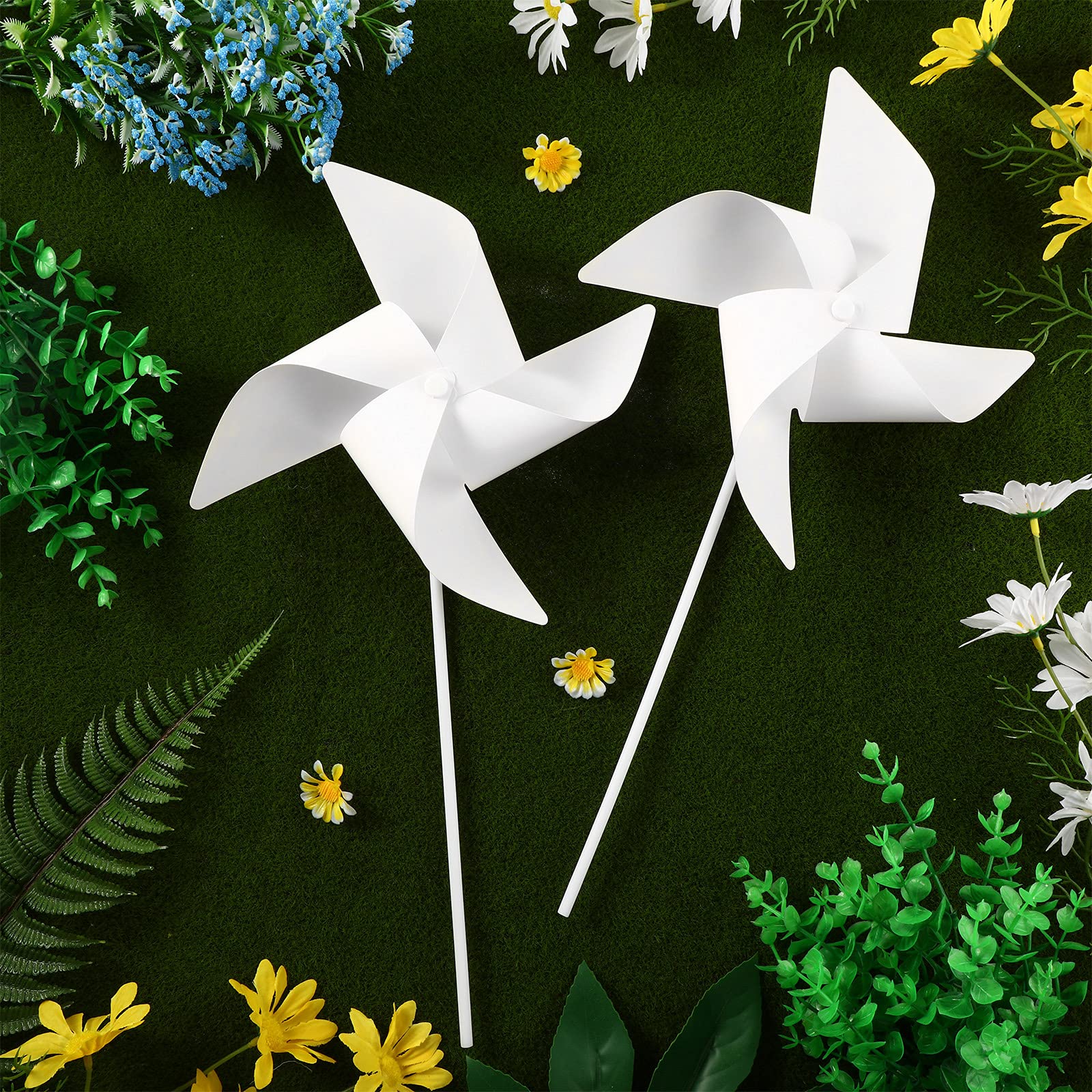 Foto 4 pulgar | Molinillos De Papel Chalyna Para Niños Con Palitos De Plástico, 24 Unidades - Venta Internacional.