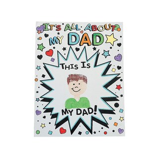 Foto 1 | Set De 12 Unidades Card Fun Express Para El Día Del Padre: Todo Sobre Mi Papá - Venta Internacional.
