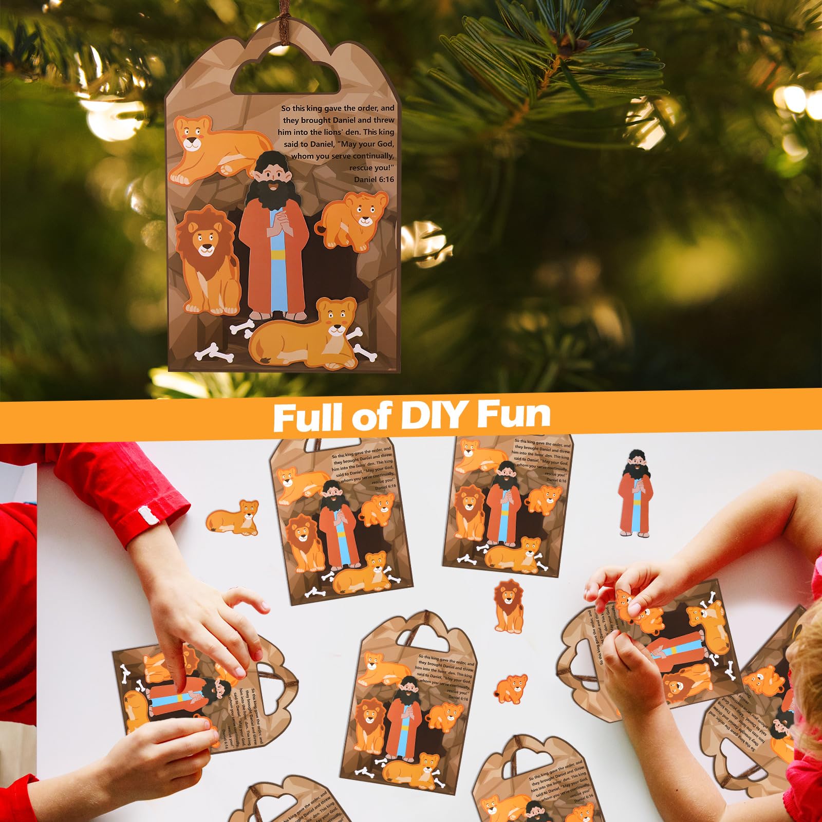 Foto 6 pulgar | Kit De Manualidades Syhood Daniel And The Lion's Den, 24 Sets - Venta Internacional.