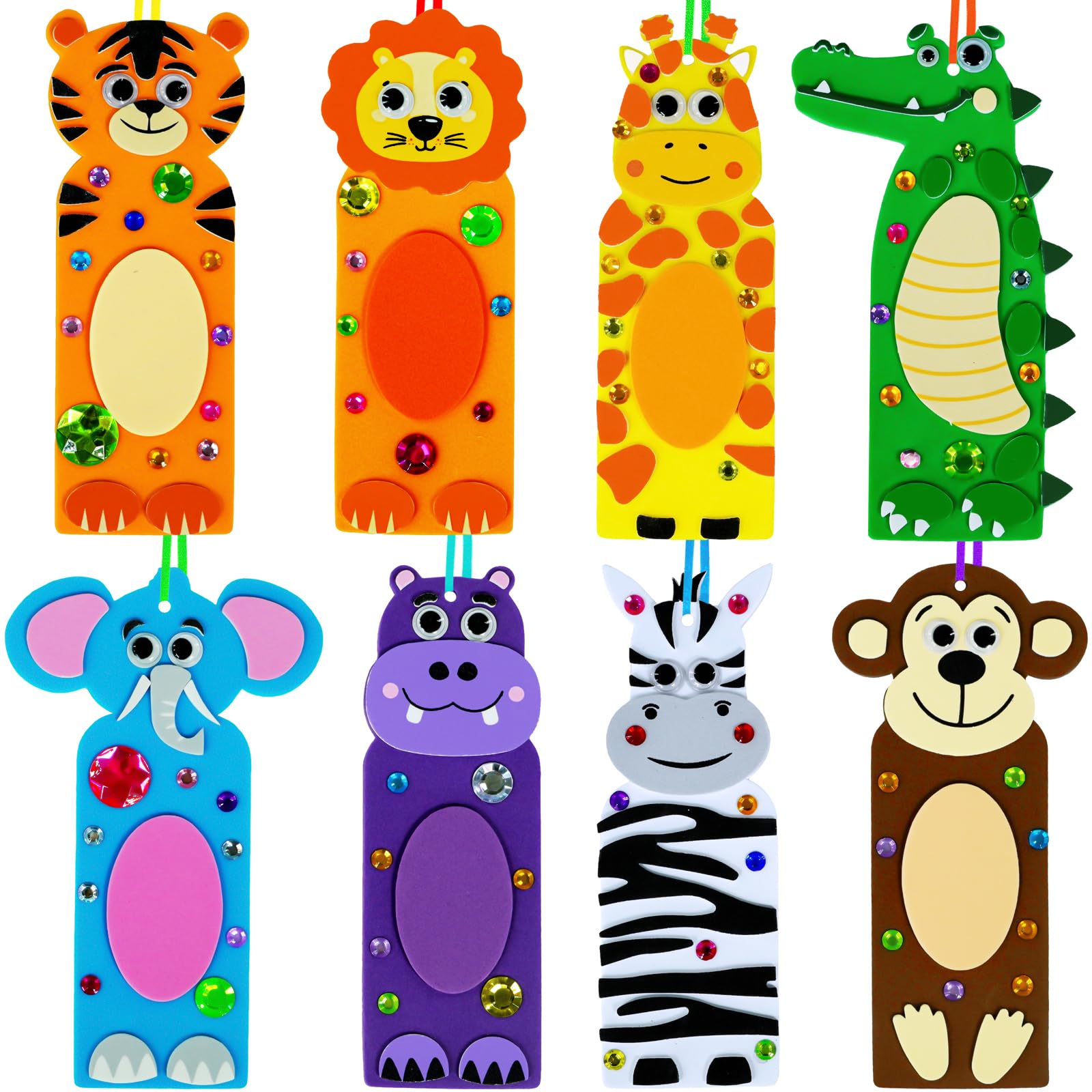 Foto 2 pulgar | Kit De Manualidades Winlyn Jungle Animal Craft Kits Diy 32 Juegos Para Niños - Venta Internacional.