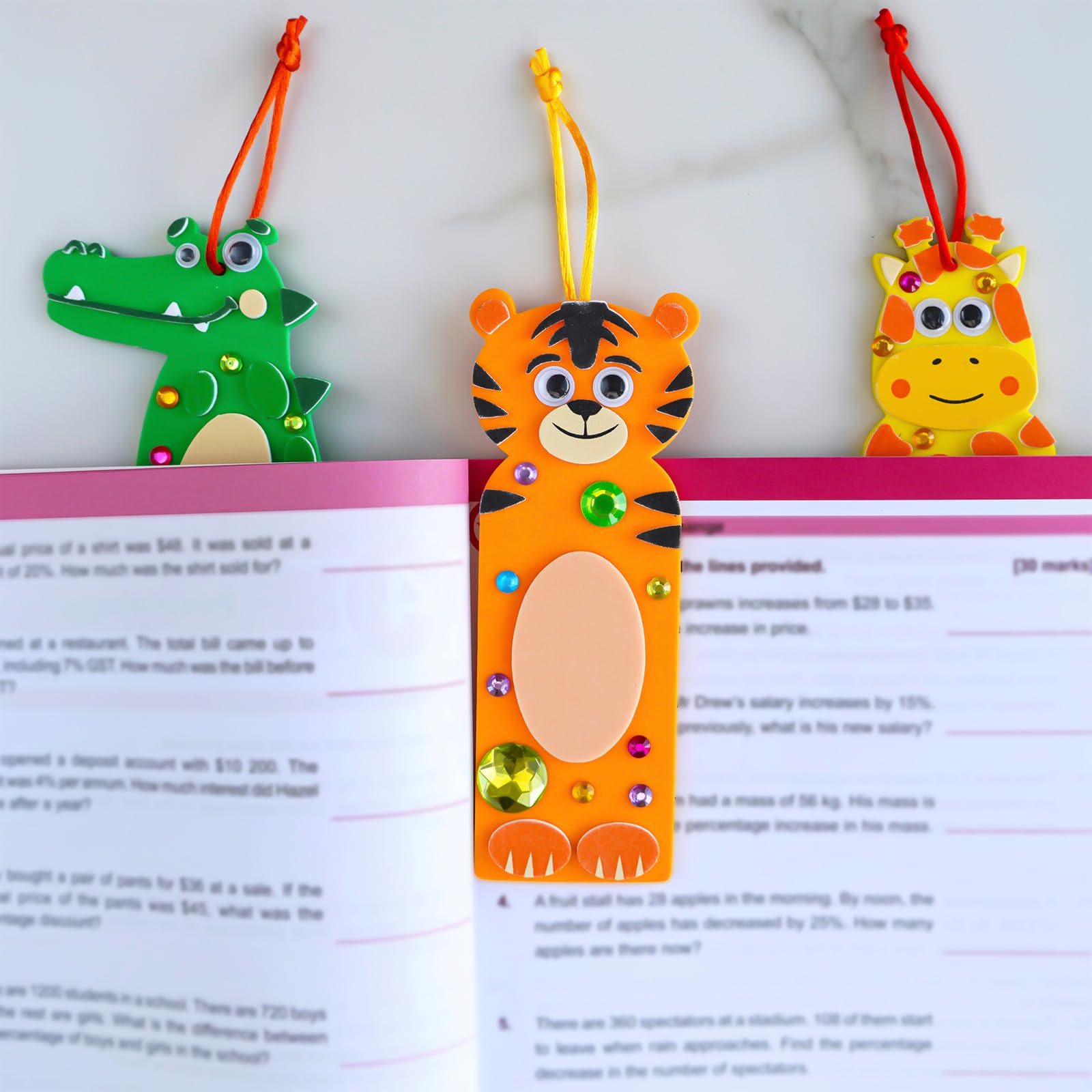 Foto 6 pulgar | Kit De Manualidades Winlyn Jungle Animal Craft Kits Diy 32 Juegos Para Niños - Venta Internacional.