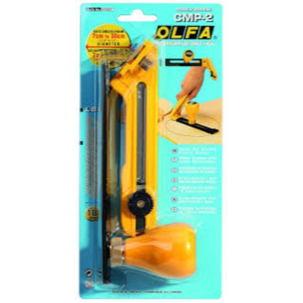 Foto 3 pulgar | Cortador Circular Olfa Heavy Duty Cmp-2 Para Círculos De 7,62 A 30,48 Cm - Venta Internacional.