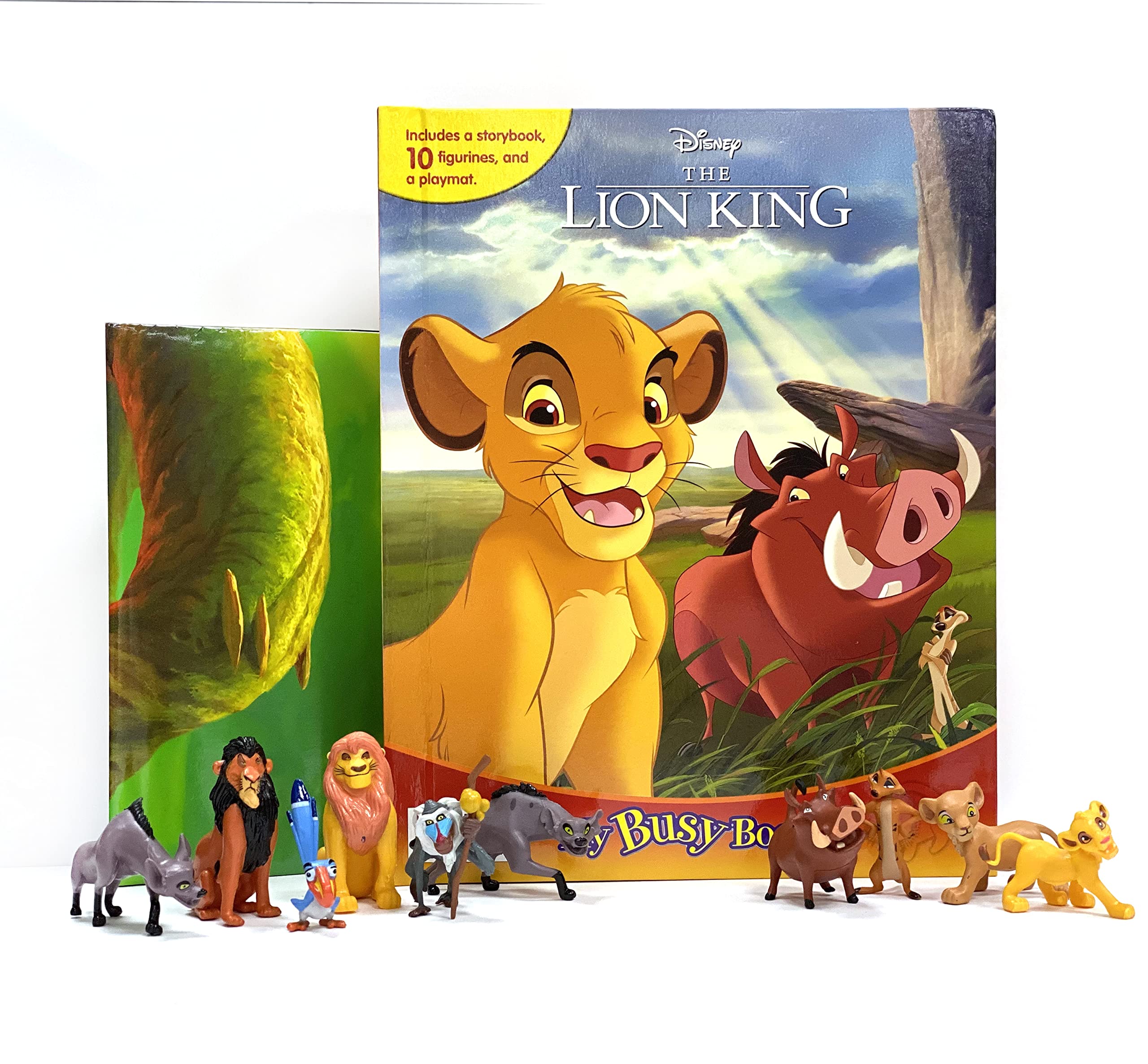 Foto 2 pulgar | Set De Juguetes Phidal Disney Lion King My Busy Books Con 10 Figuras - Venta Internacional.
