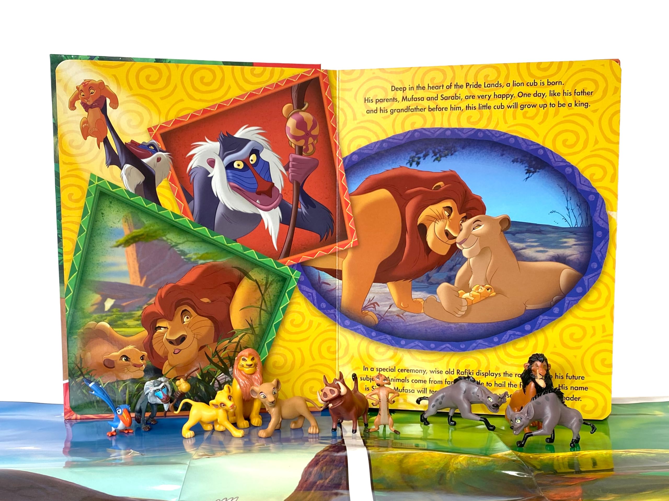Foto 6 pulgar | Set De Juguetes Phidal Disney Lion King My Busy Books Con 10 Figuras - Venta Internacional.
