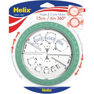 Foto 2 | Angle And Circle Maker Helix 360 Degree Con Plantillas Circulares - Venta Internacional.